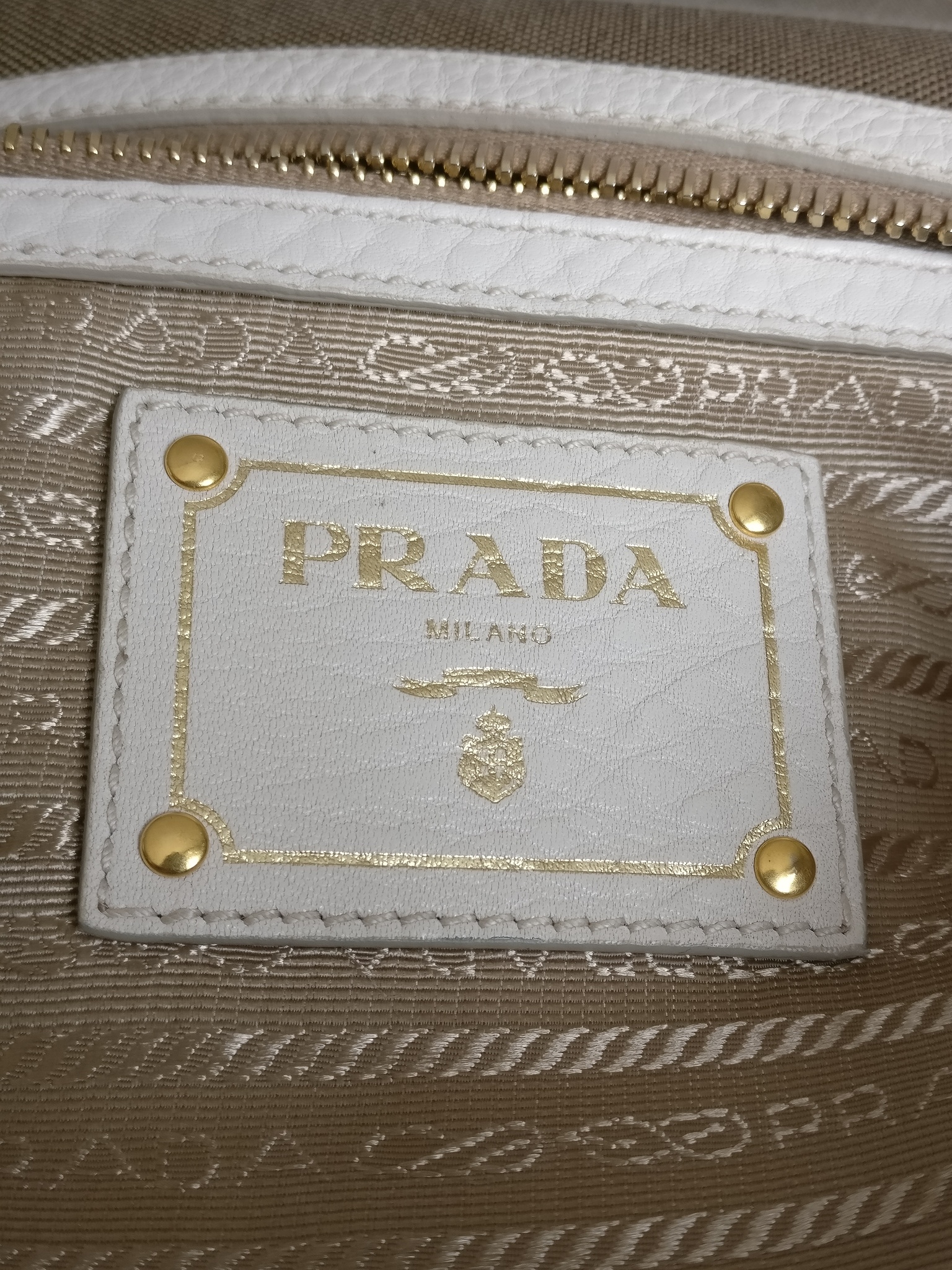 Prada Logo Jacquard crossbody bag