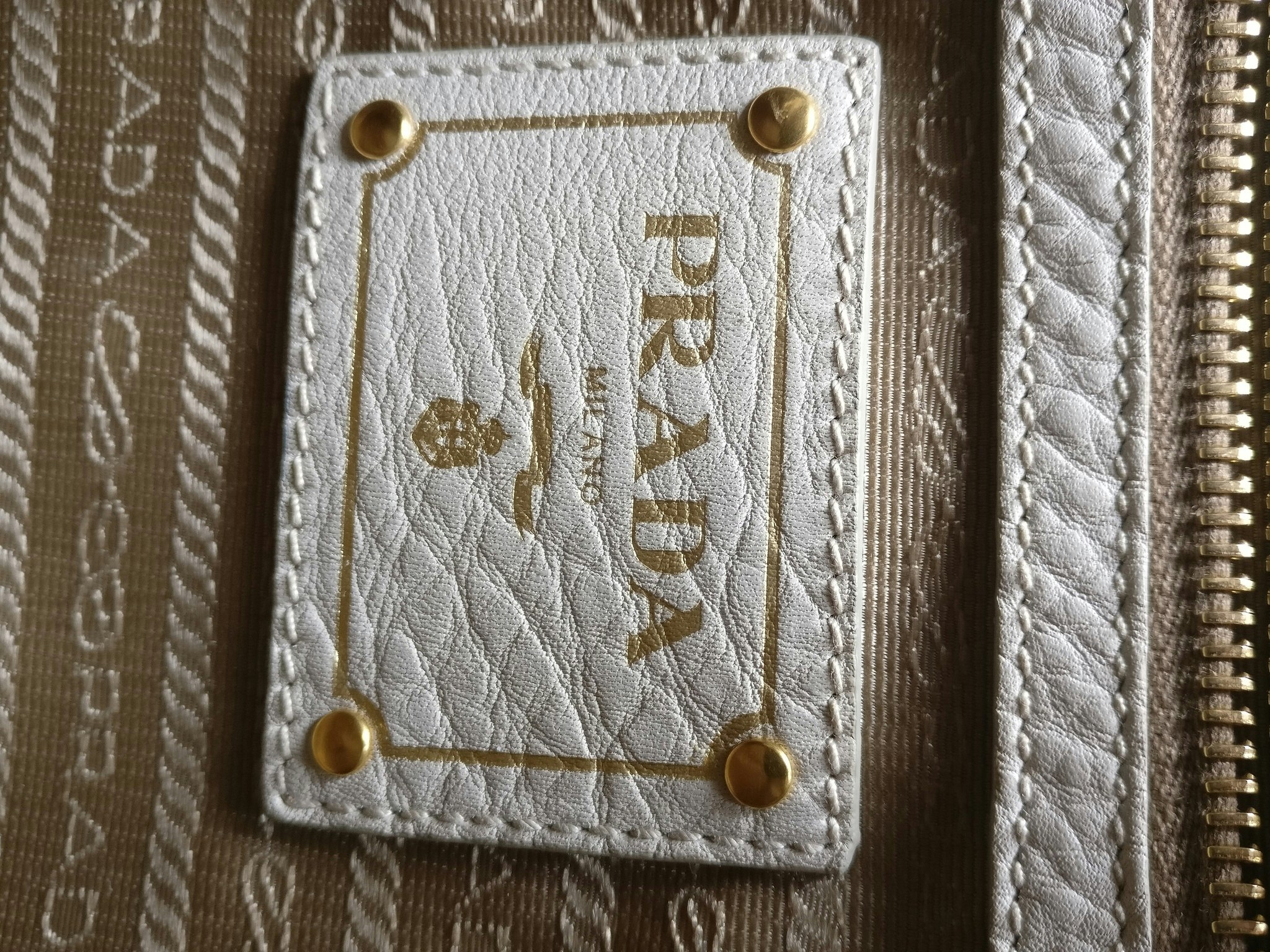 Prada Logo Jacquard crossbody bag