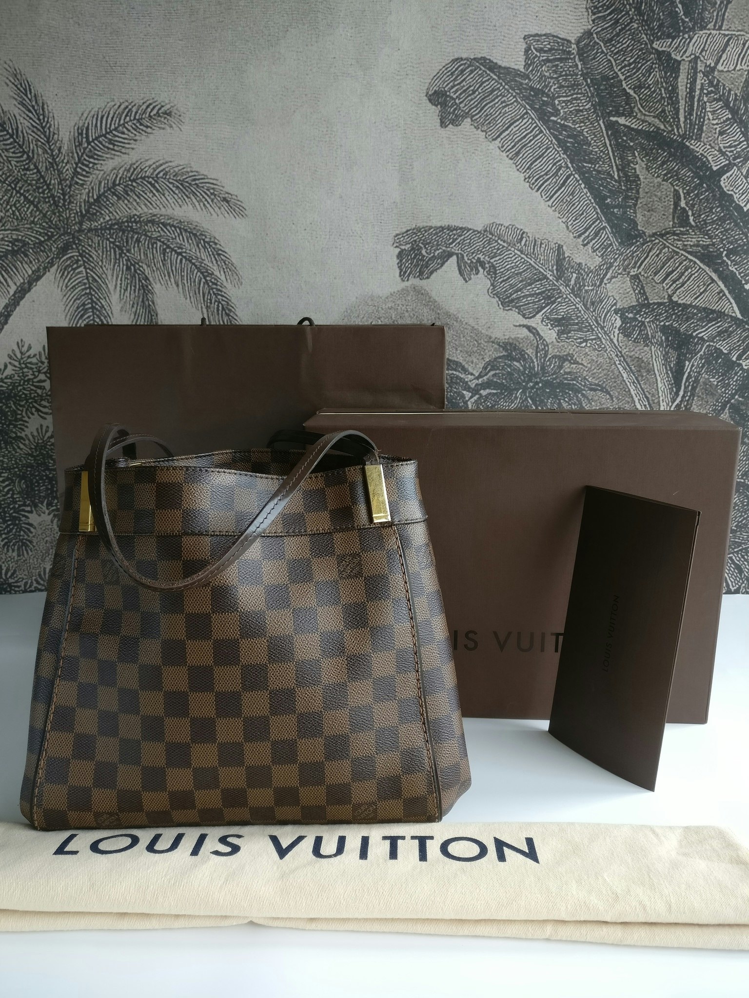 Louis Vuitton Marylebone GM Damier Ebene Canvas - Used Authentic