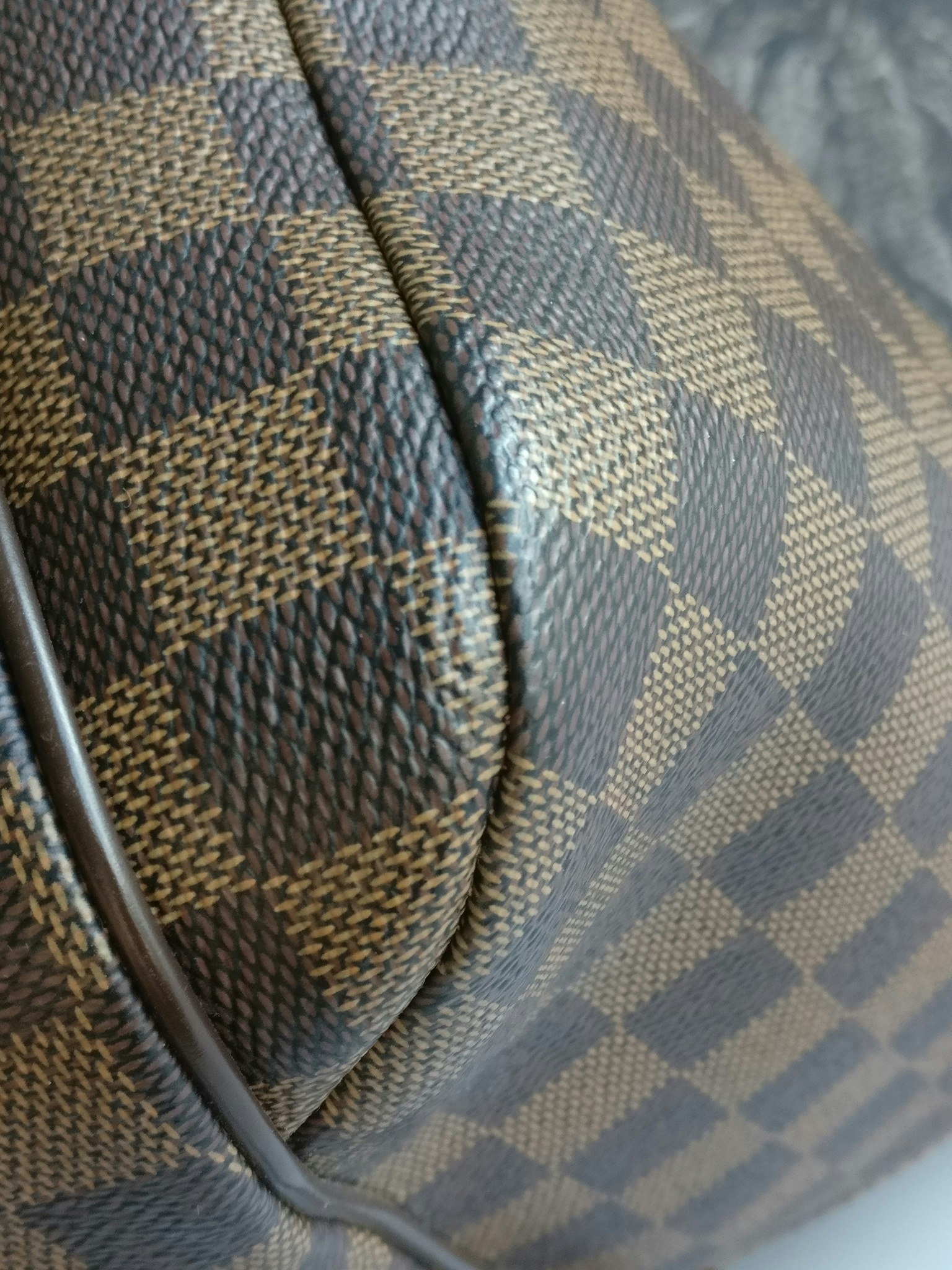 LOUIS VUITTON Damier Ebene Totally MM 1204716