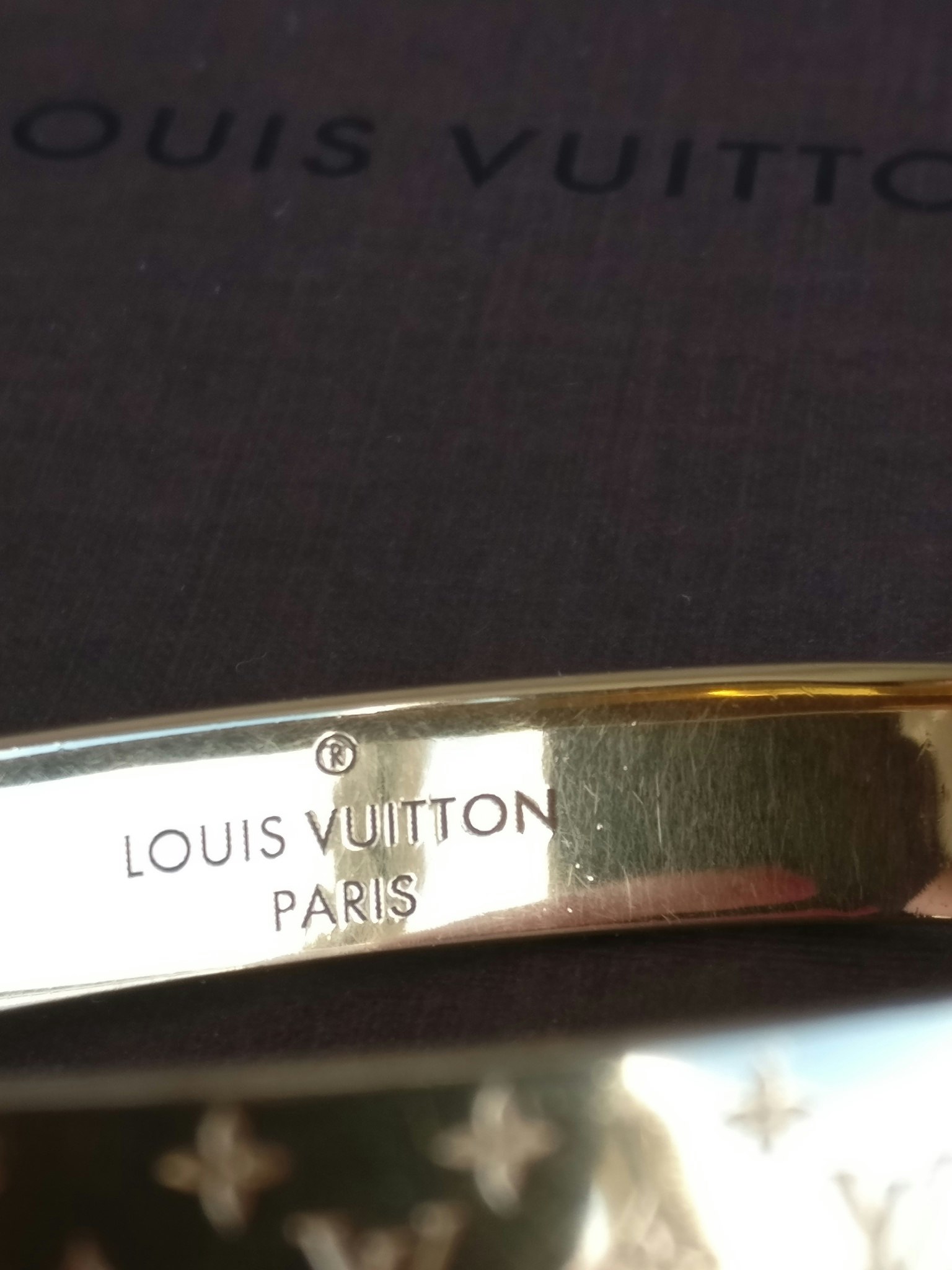 Louis Vuitton bracelet original not fake black and grey for Sale in  Riverview FL  OfferUp