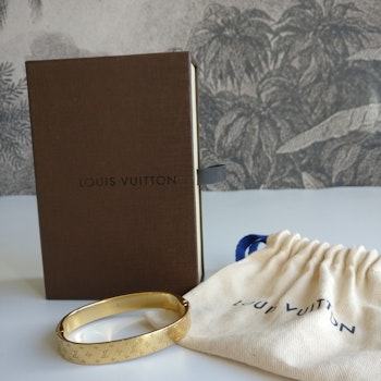 Louis Vuitton Nanogram cuff bracelet