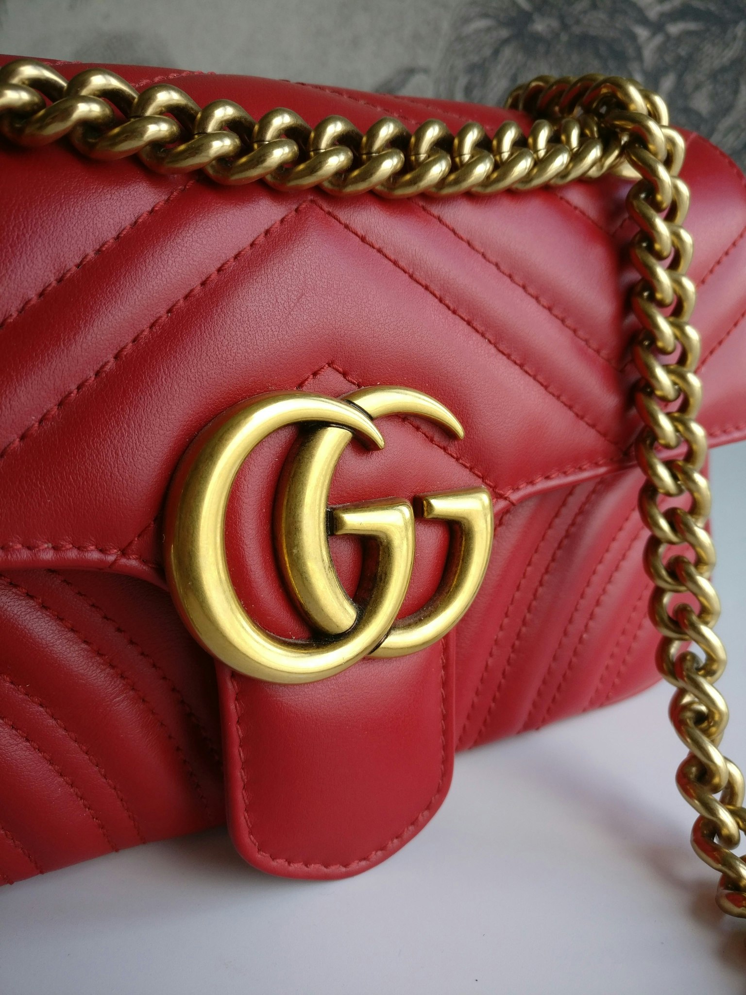 Gucci GG Marmont Mini Matelassé