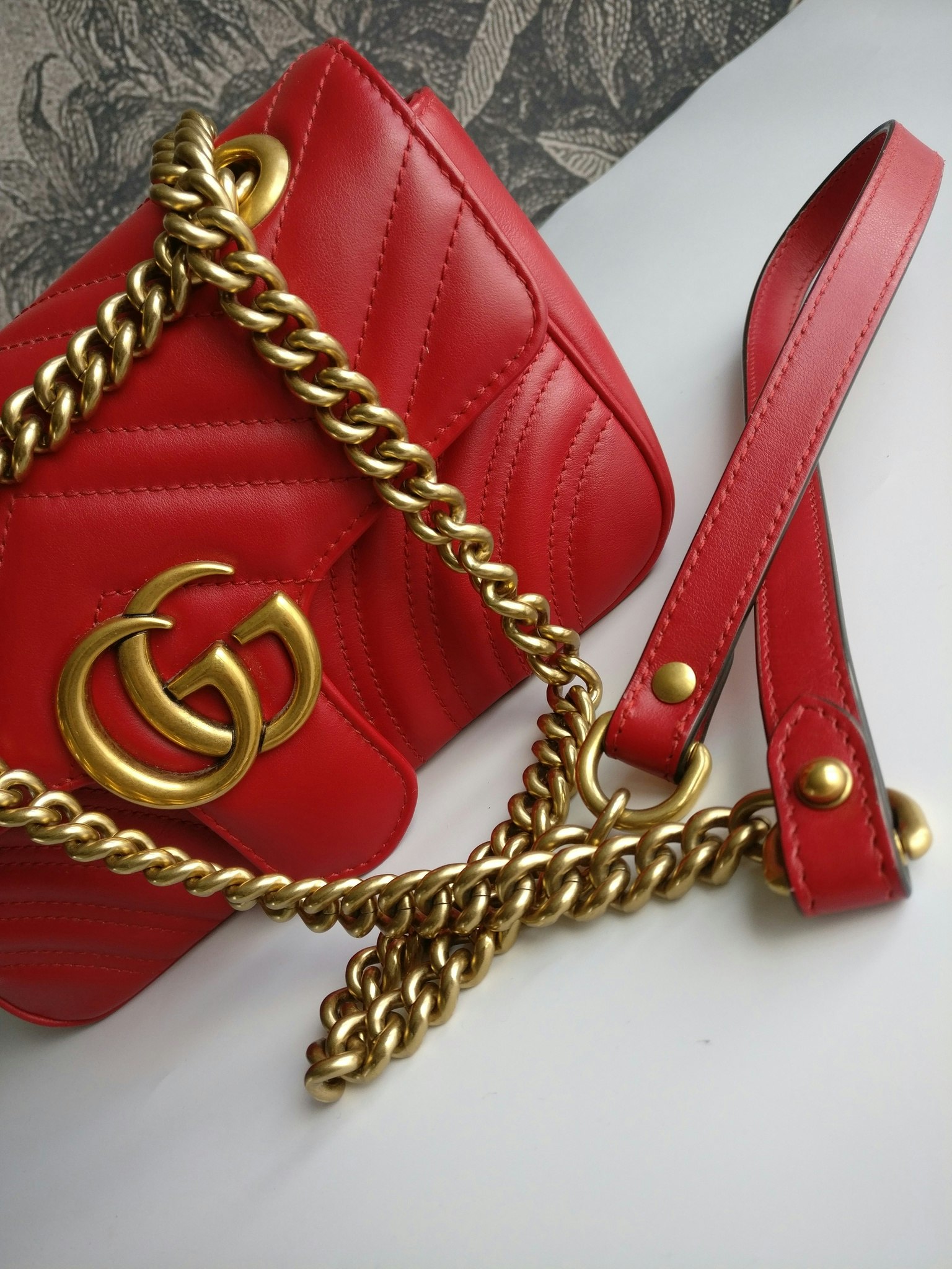 Gucci GG Marmont Mini Matelassé