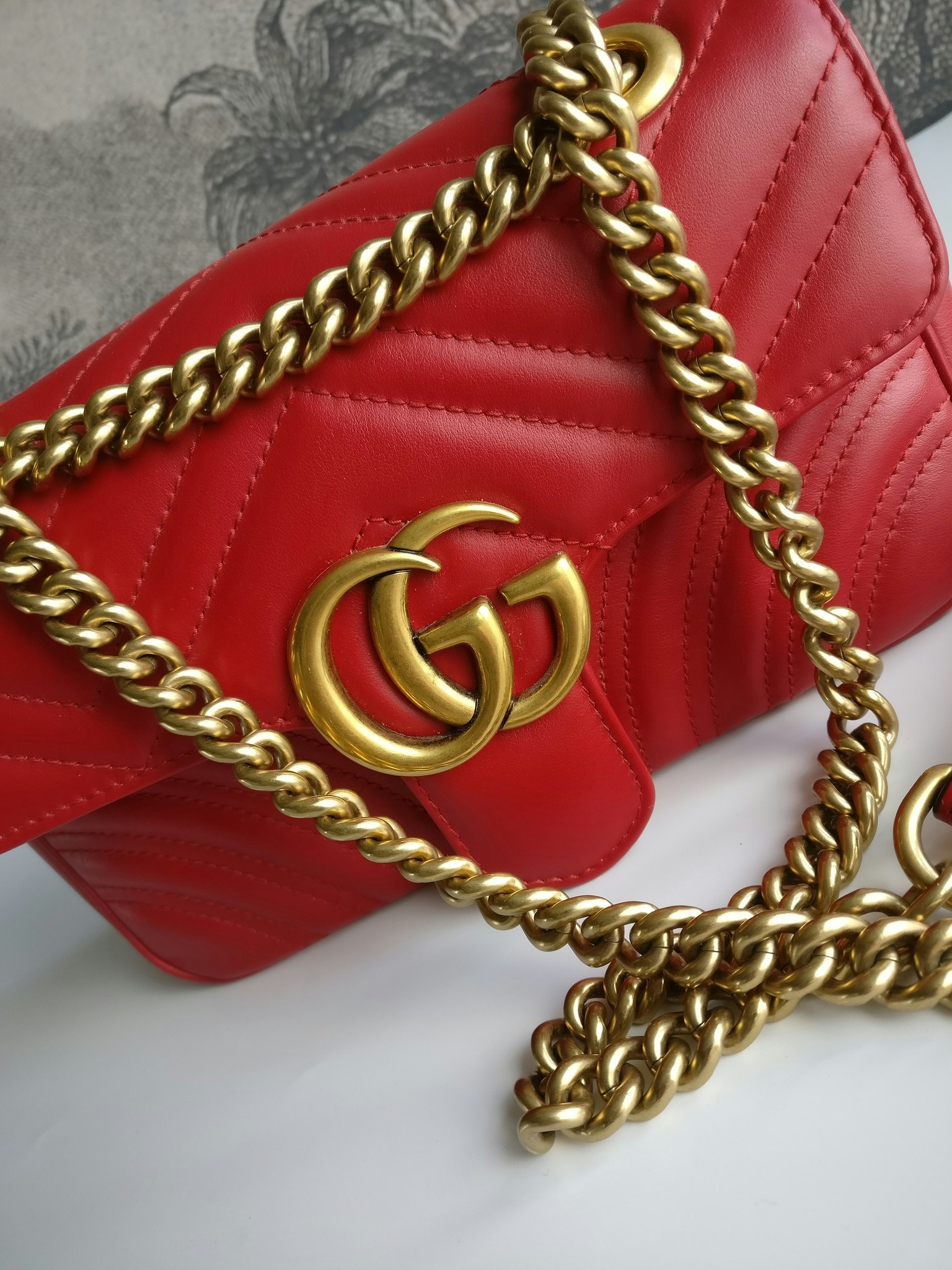 Gucci GG Marmont Mini Matelassé