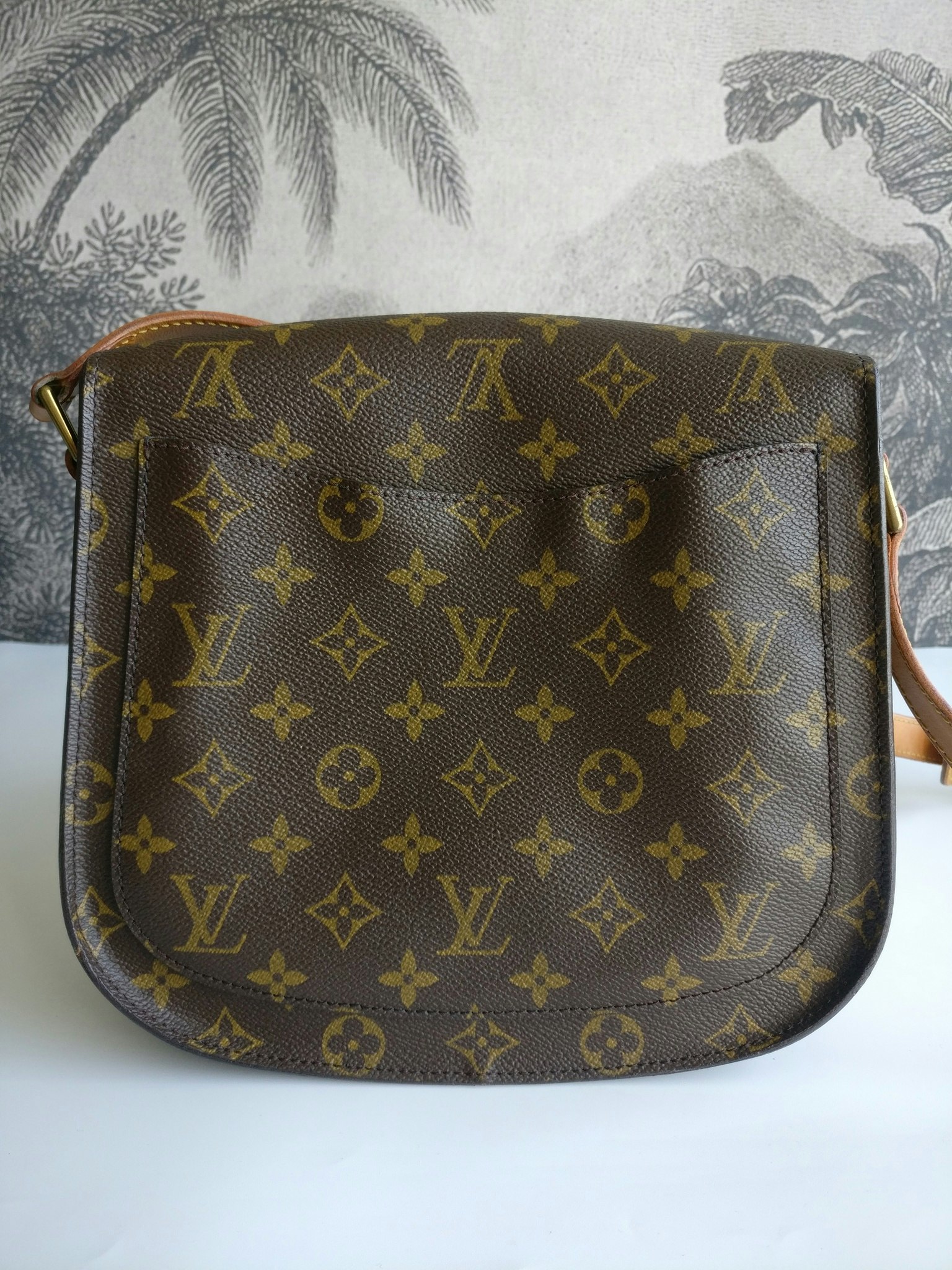 Louis Vuitton Monogram Saint Cloud GM Crossbody Bag 863468