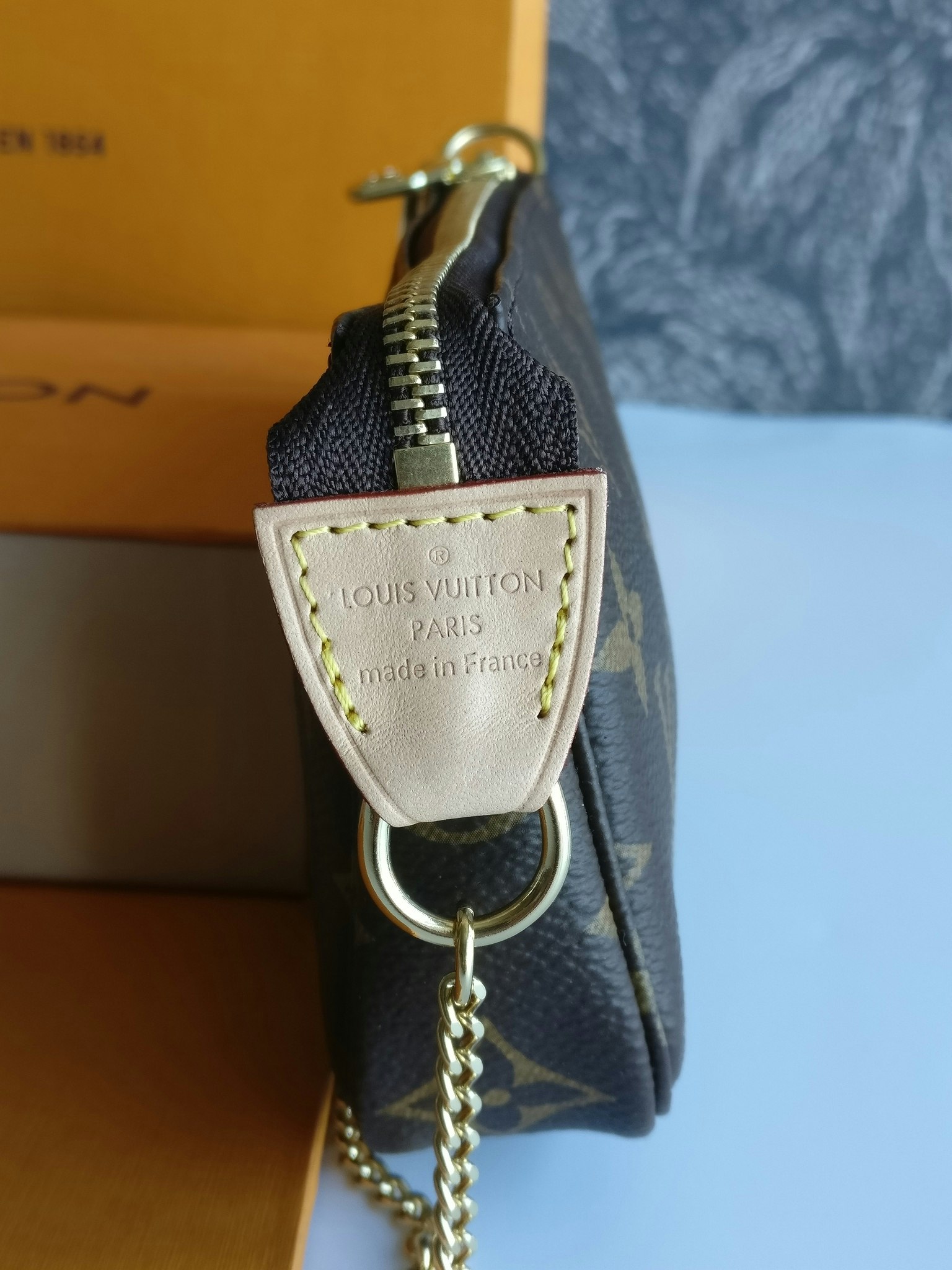 Louis Vuitton Mini Pochette Accessoires Lollipop Blue – The Luxury