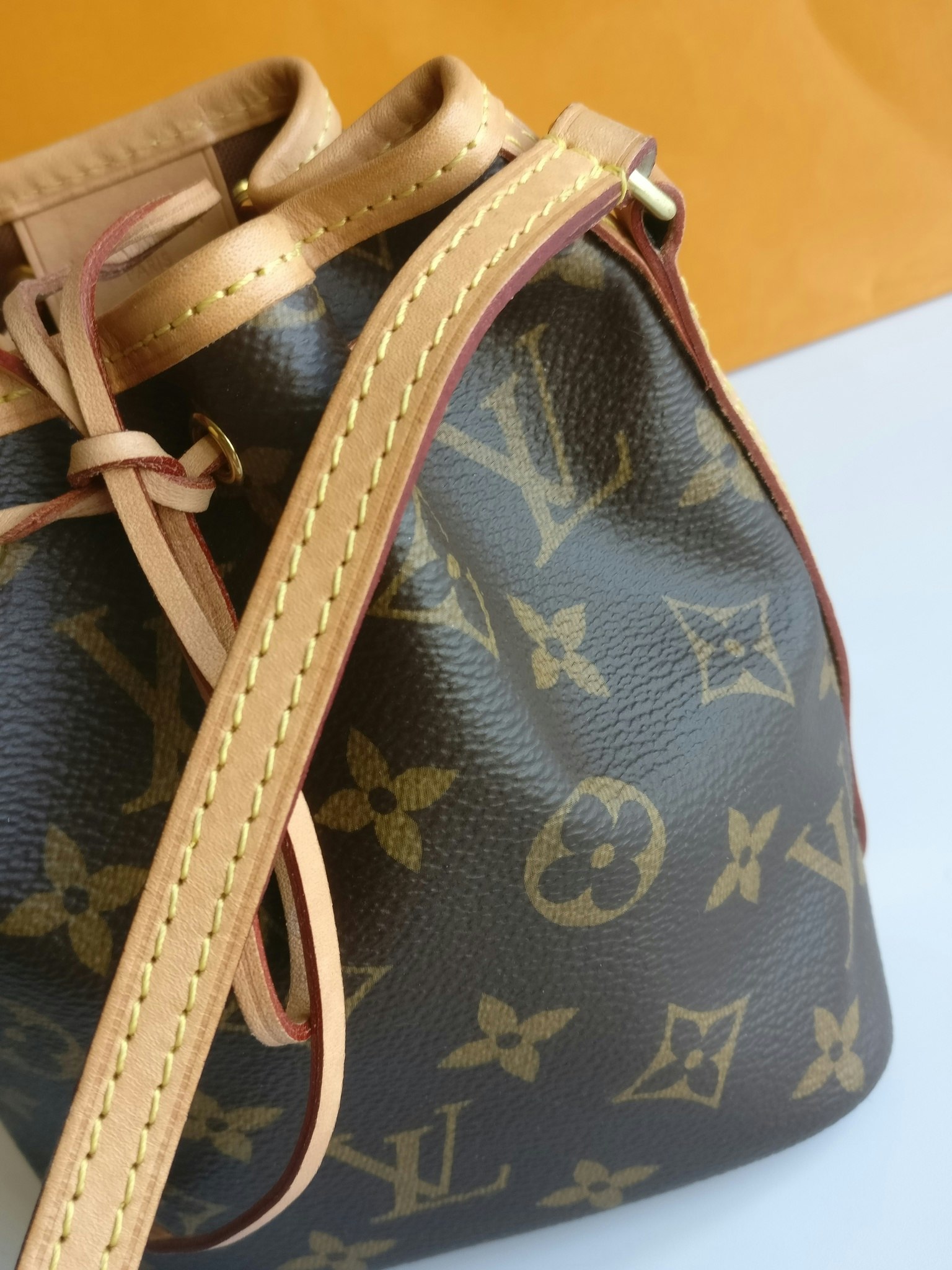 Louis Vuitton Noe Handbag Monogram Canvas Nano at 1stDibs  louis vuitton  nano noe, lv nano bucket, louis vuitton purse big letters