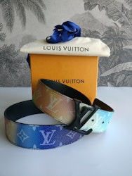 Louis Vuitton Sunset monogram canvas reversible belt