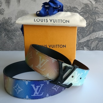 Louis Vuitton Sunset monogram canvas reversible belt