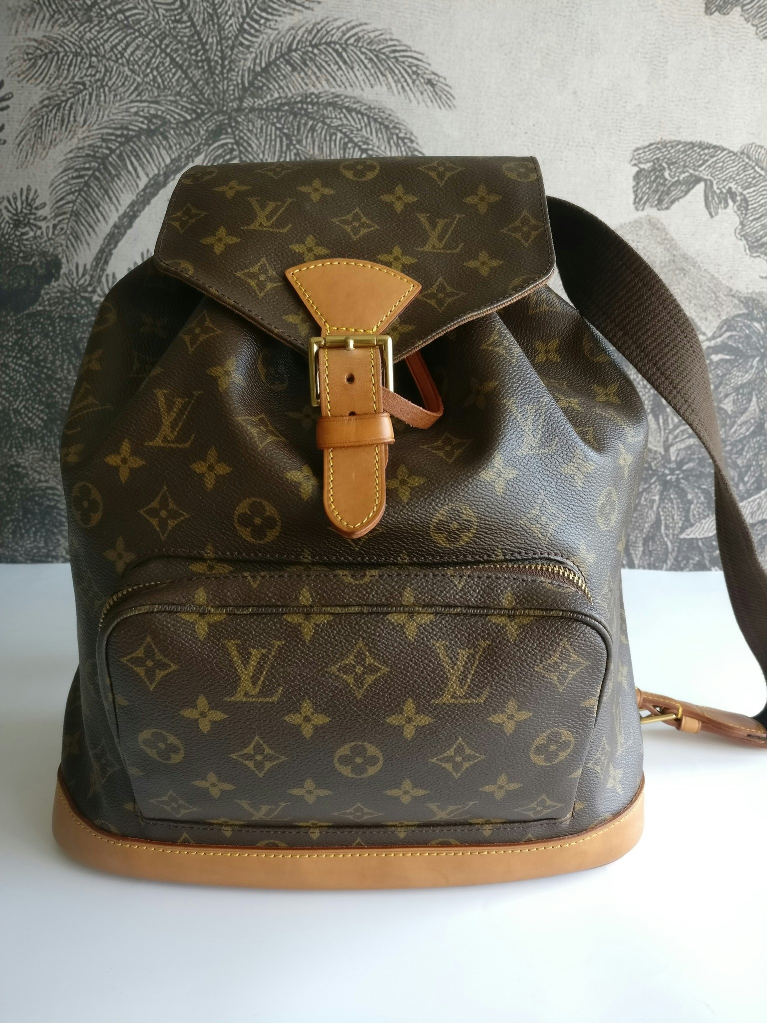 Louis Vuitton, Bags, Louis Vuitton Montsouris Gm Backpack 7545l89b