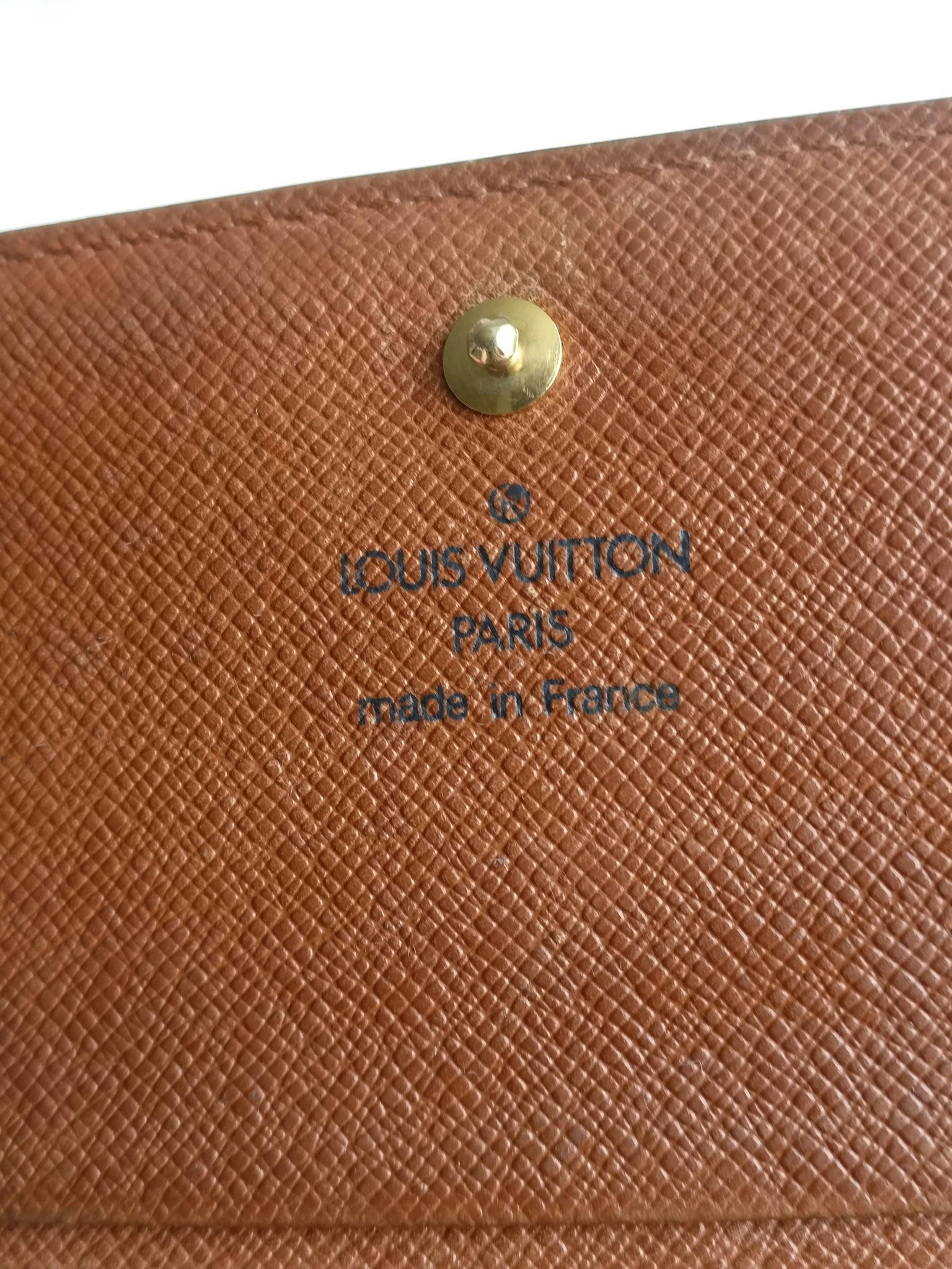LOUIS VUITTON Monogram Porte-Monnaie Billet Wallet – Collections Couture