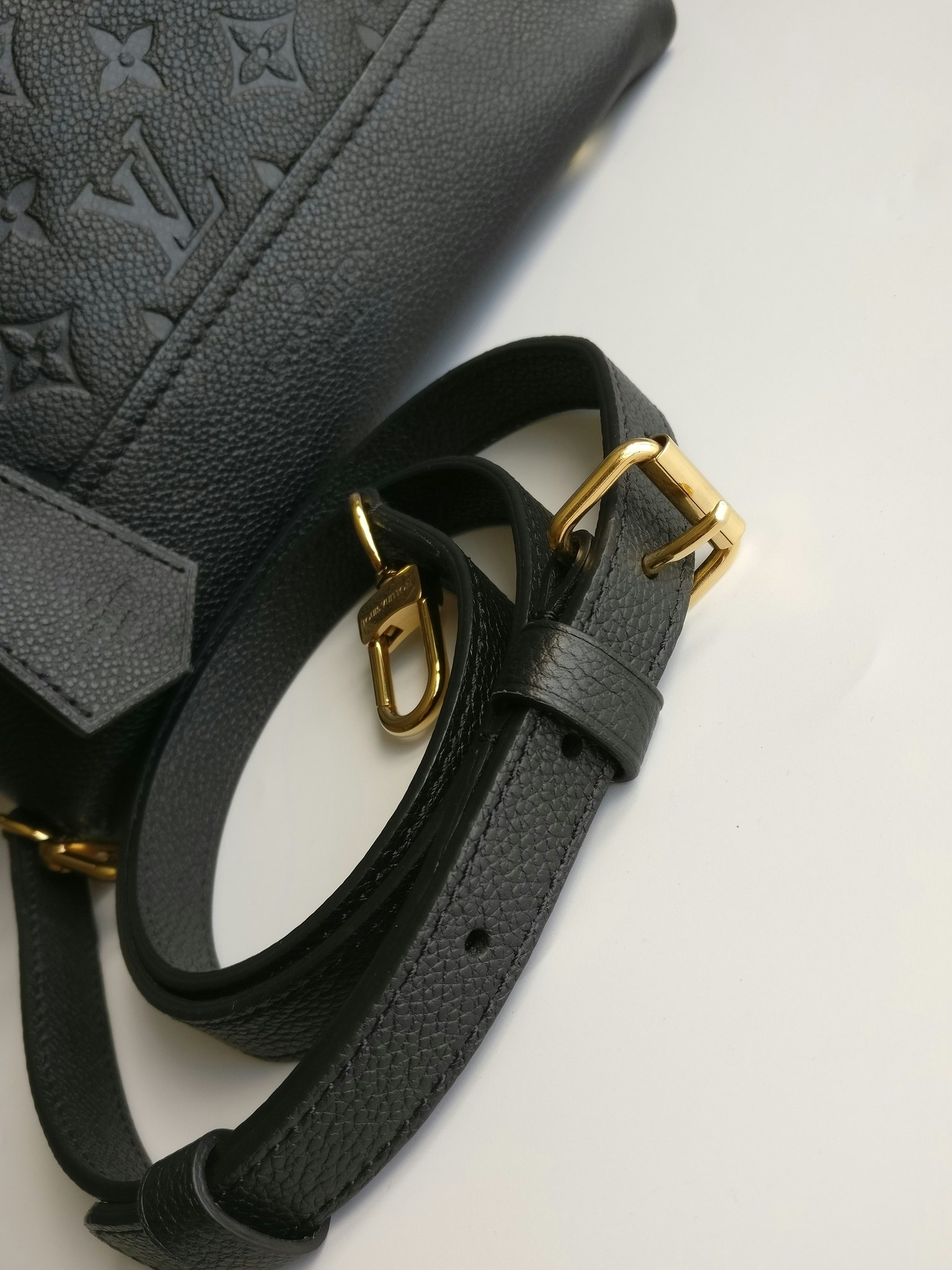 LOUIS VUITTON Empreinte Neo Alma BB Black 1267877