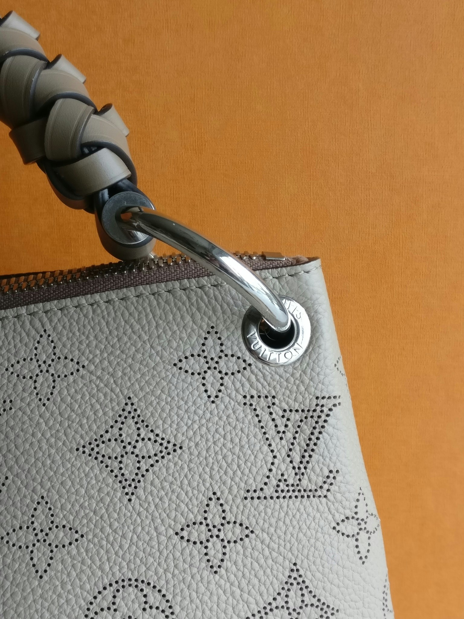 Louis Vuitton Snow Mahina Beaubourg Hobo MM Silver Tone Hardware Available  For Immediate Sale At Sotheby's