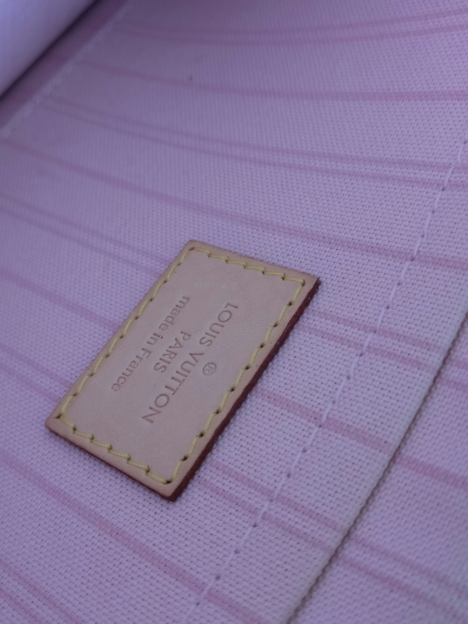Louis Vuitton Neverfull clutch bag Multiple colors Cloth ref.629134 - Joli  Closet