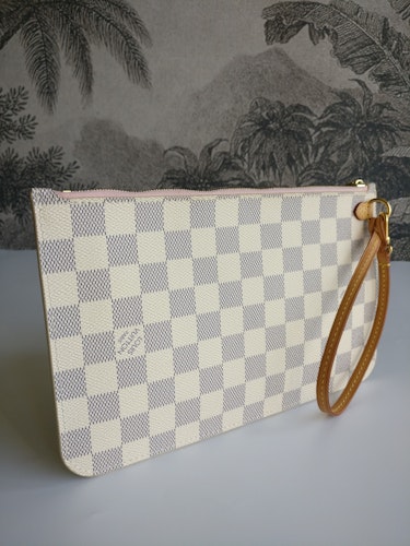 Louis Vuitton Neverfull Pochette Damier Ebene - The Recollective