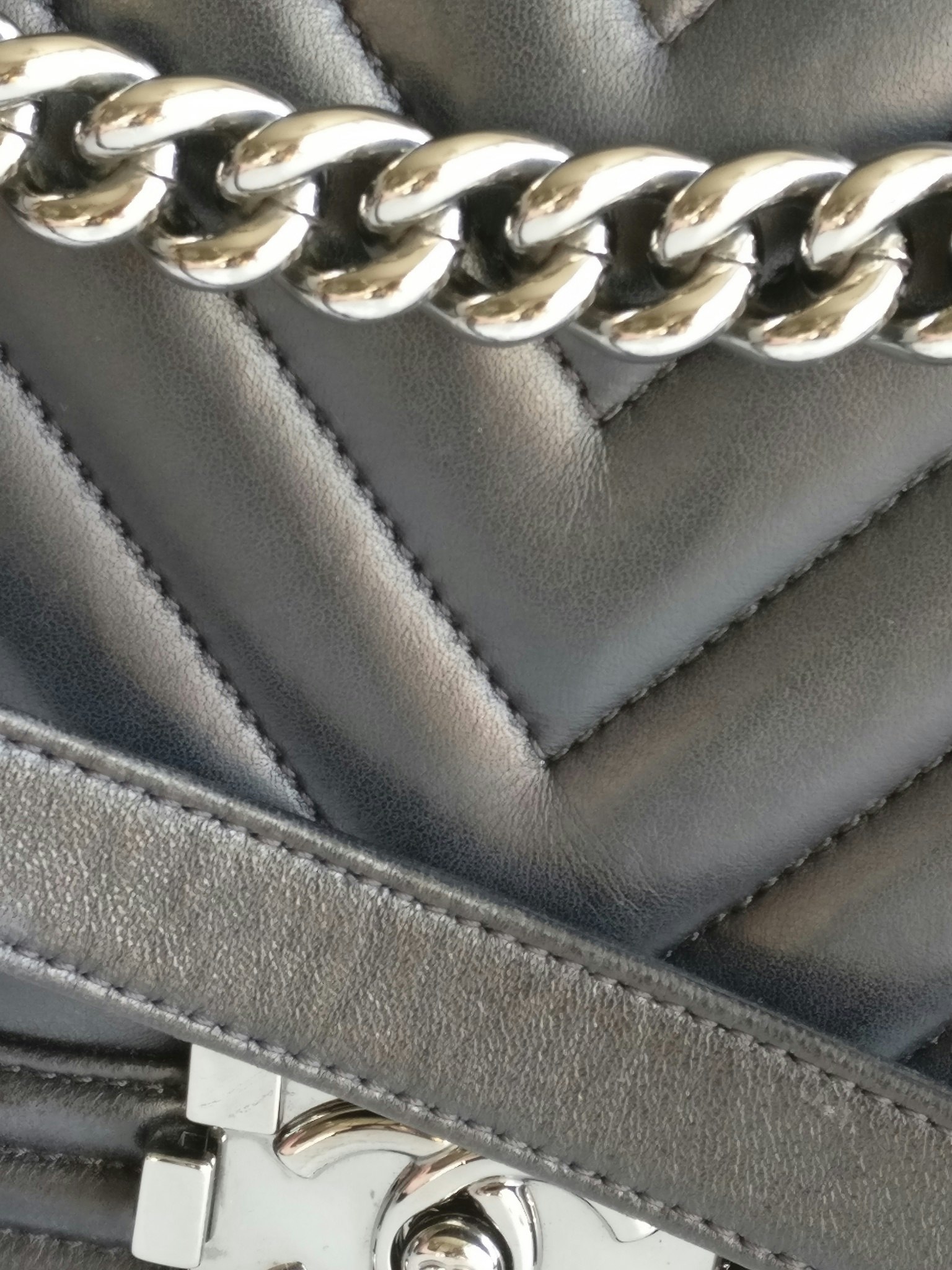 Chanel Boy Medium chevron lambskin