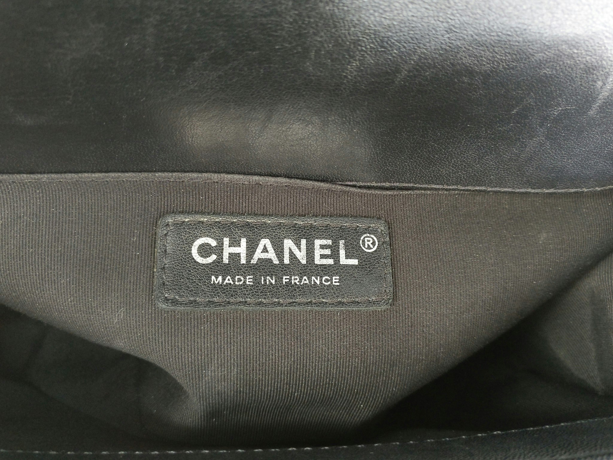 Chanel Boy Medium chevron lambskin