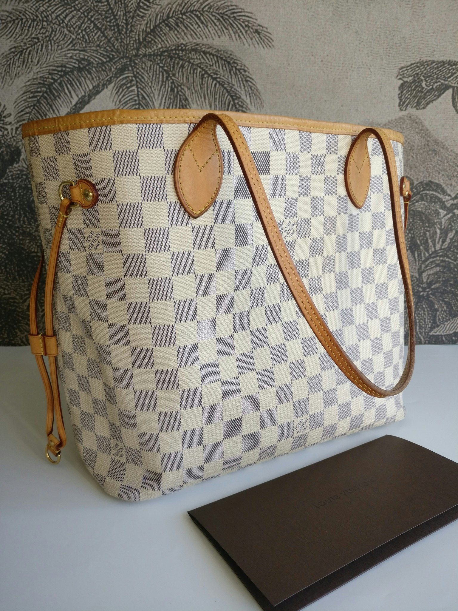 Louis Vuitton Neverfull MM damier azur