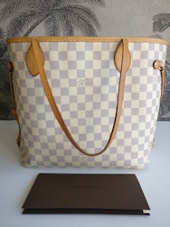 Louis Vuitton Neverfull MM damier azur