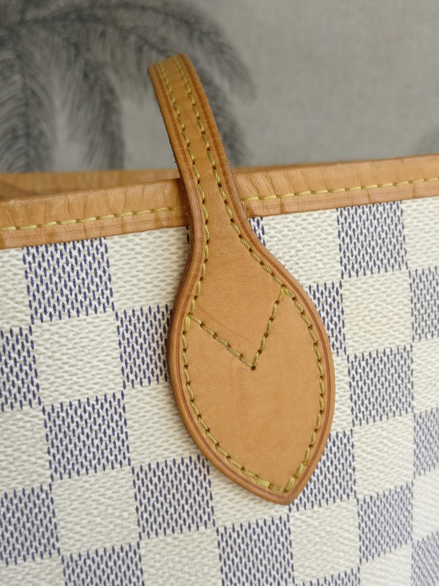 Louis Vuitton Neverfull MM damier azur