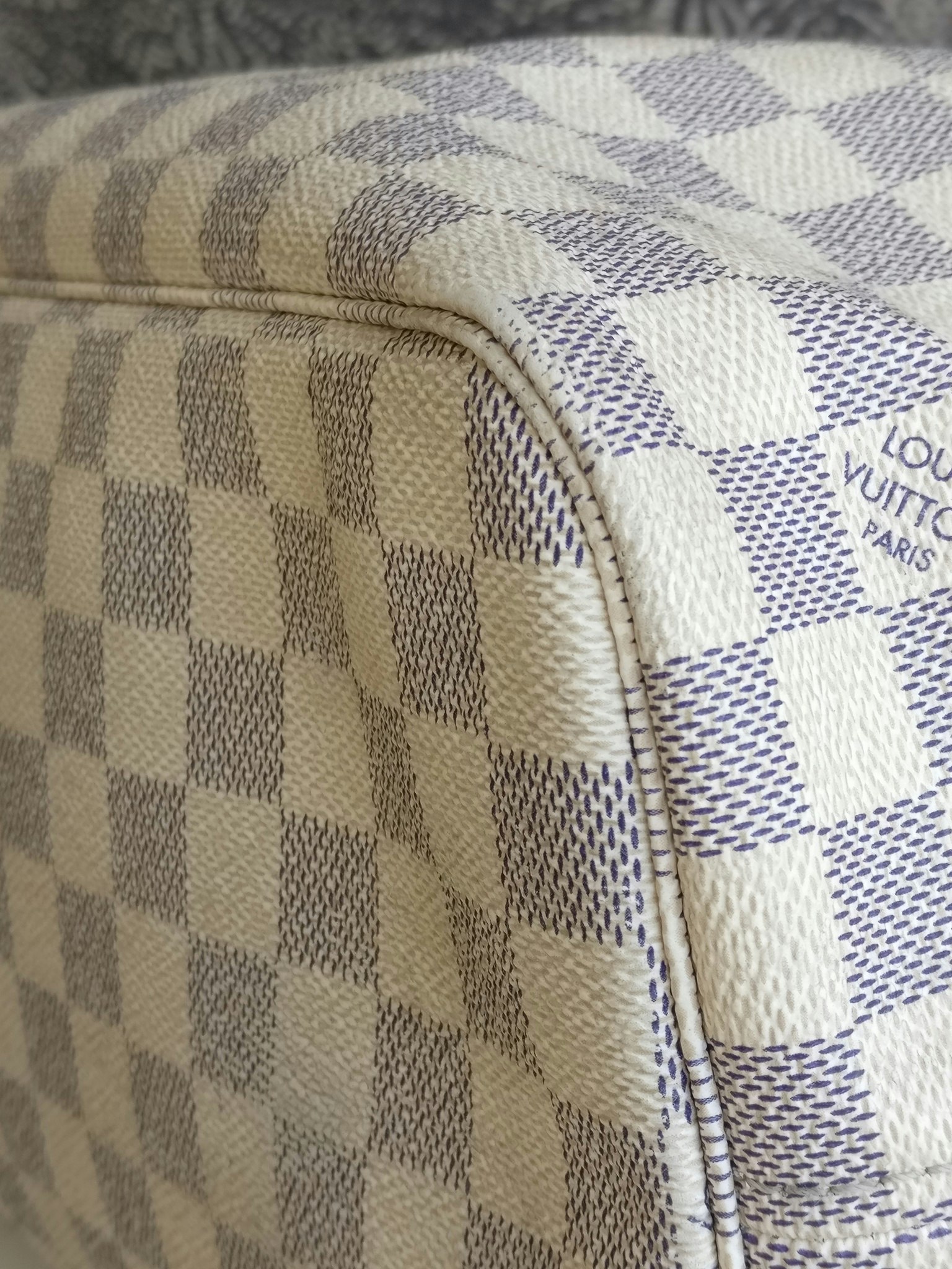 Louis Vuitton Neverfull MM damier azur