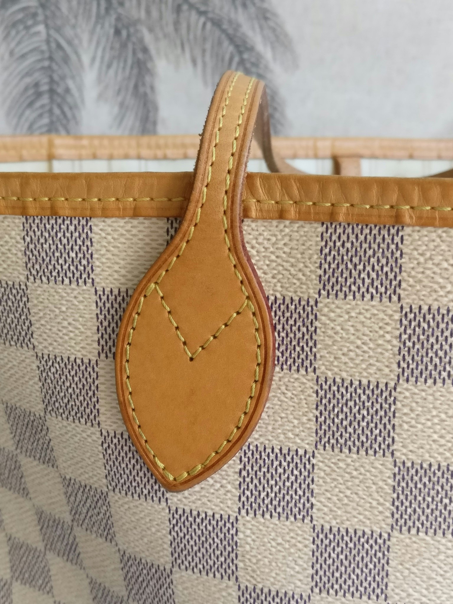 Louis Vuitton Neverfull MM damier azur