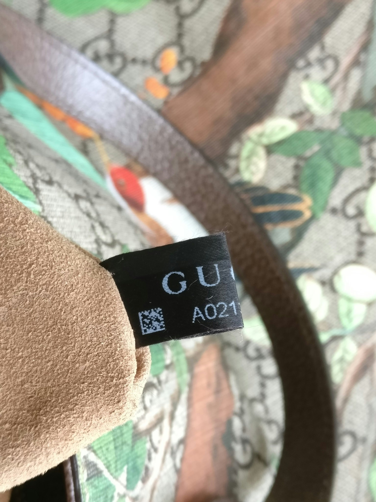 Gucci Soft GG Supreme Tian Floral Tote