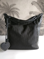 Dior Diorissimo Heart Charm nylon Ethnic Hobo