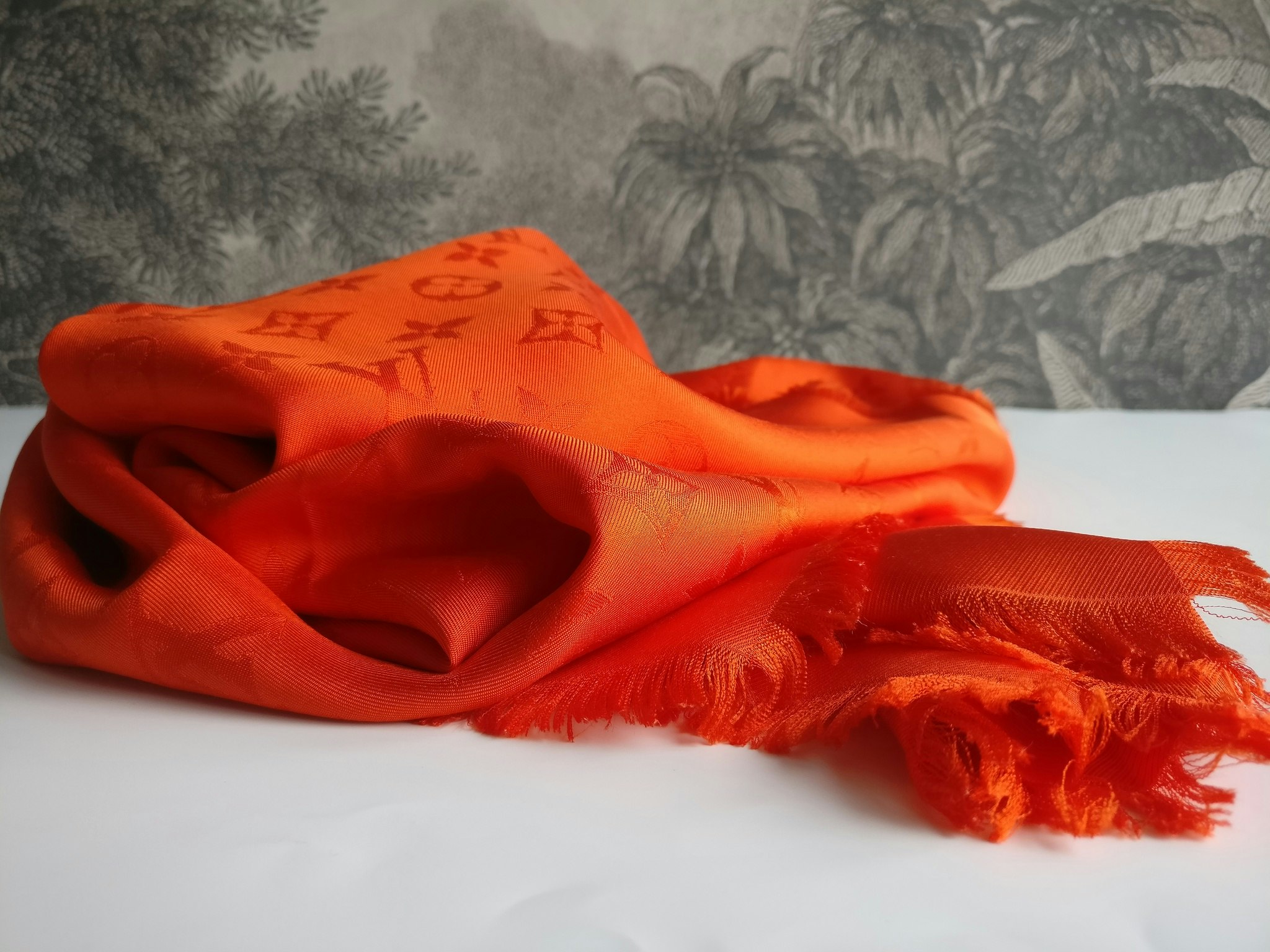 Louis Vuitton Monogram Silk Shawl