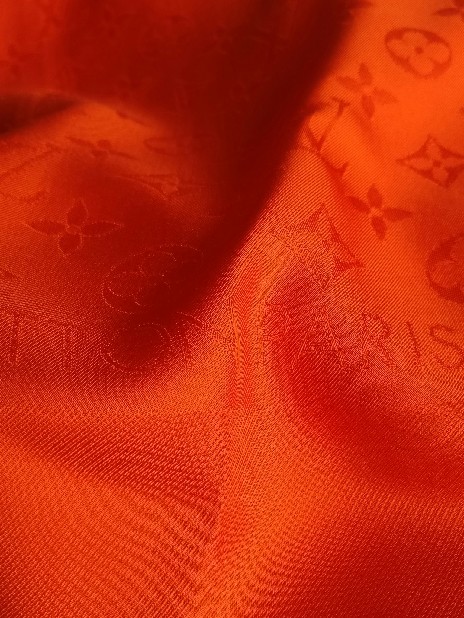 Louis Vuitton Monogram Silk Shawl