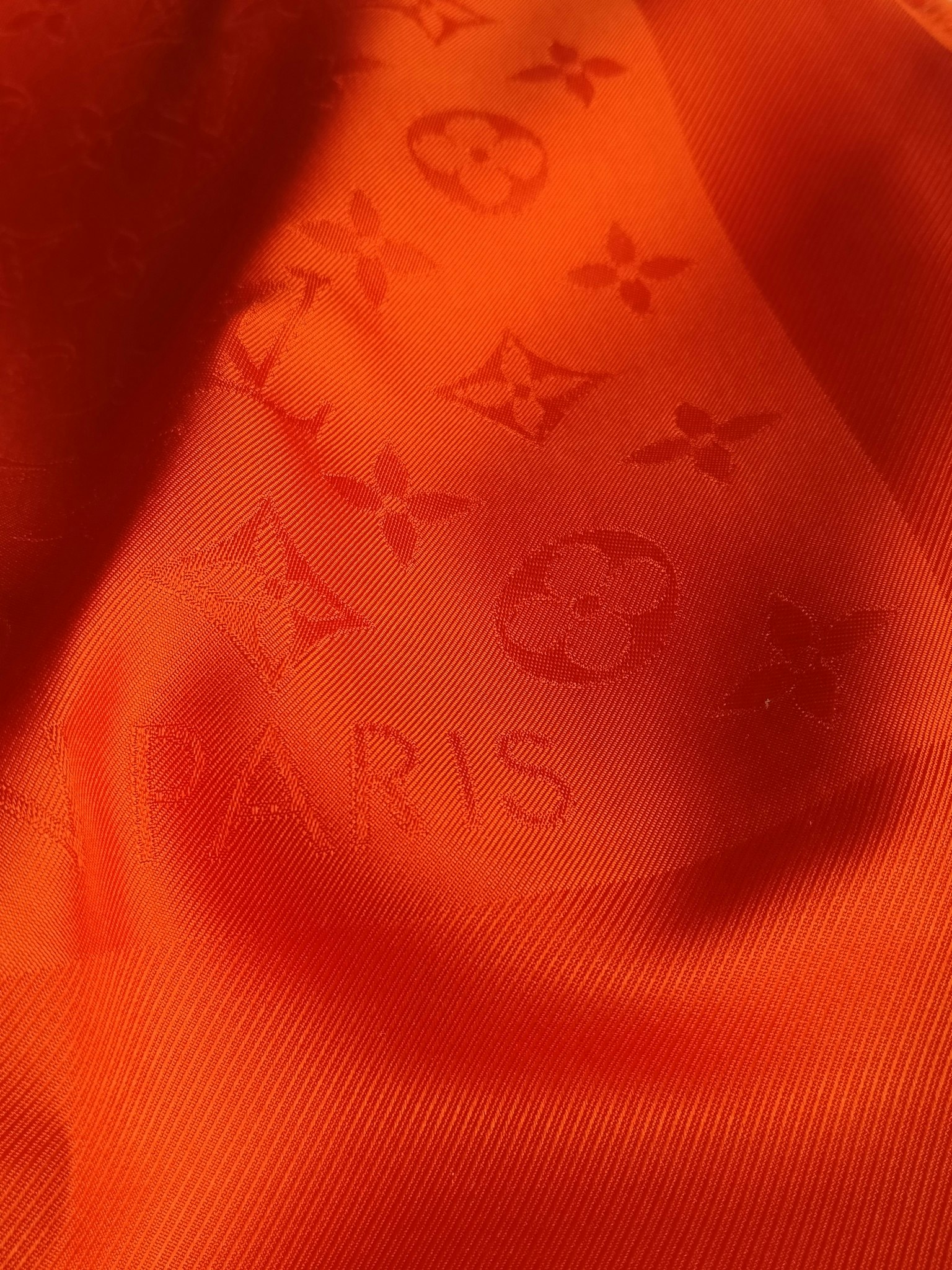 Louis Vuitton Monogram Silk Shawl