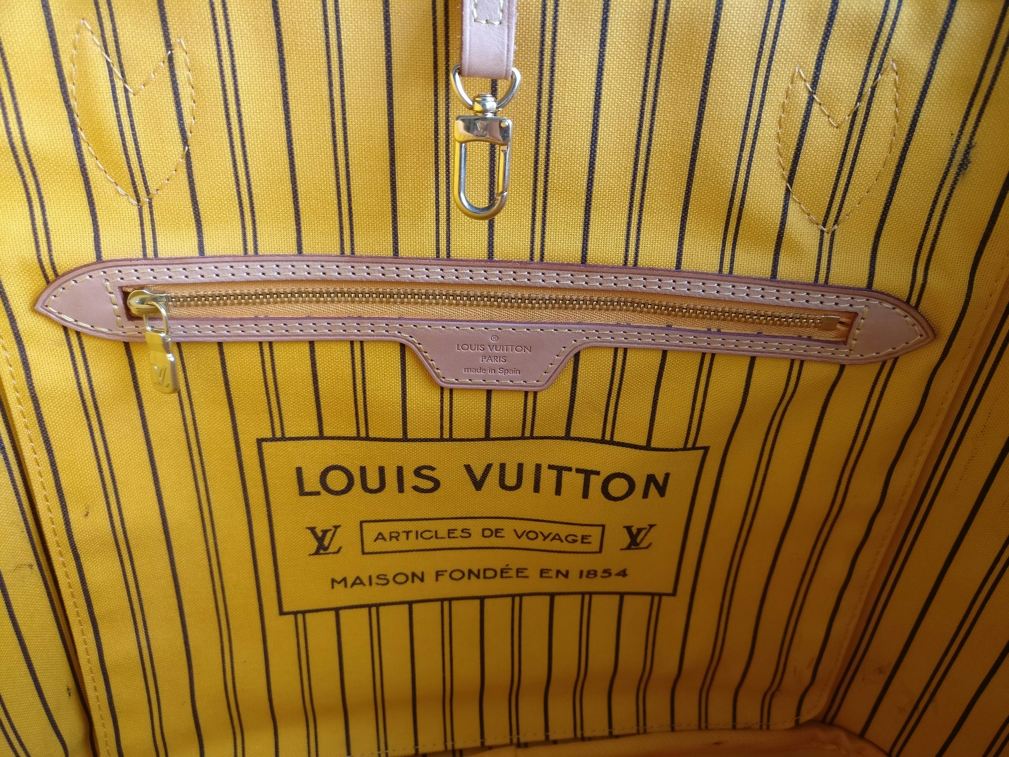 Louis Vuitton Neverfull MM mimosa limited edition