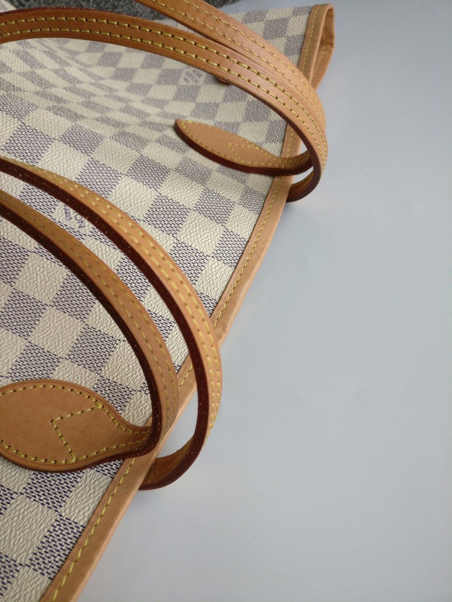 Louis Vuitton Neverfull MM damier azur