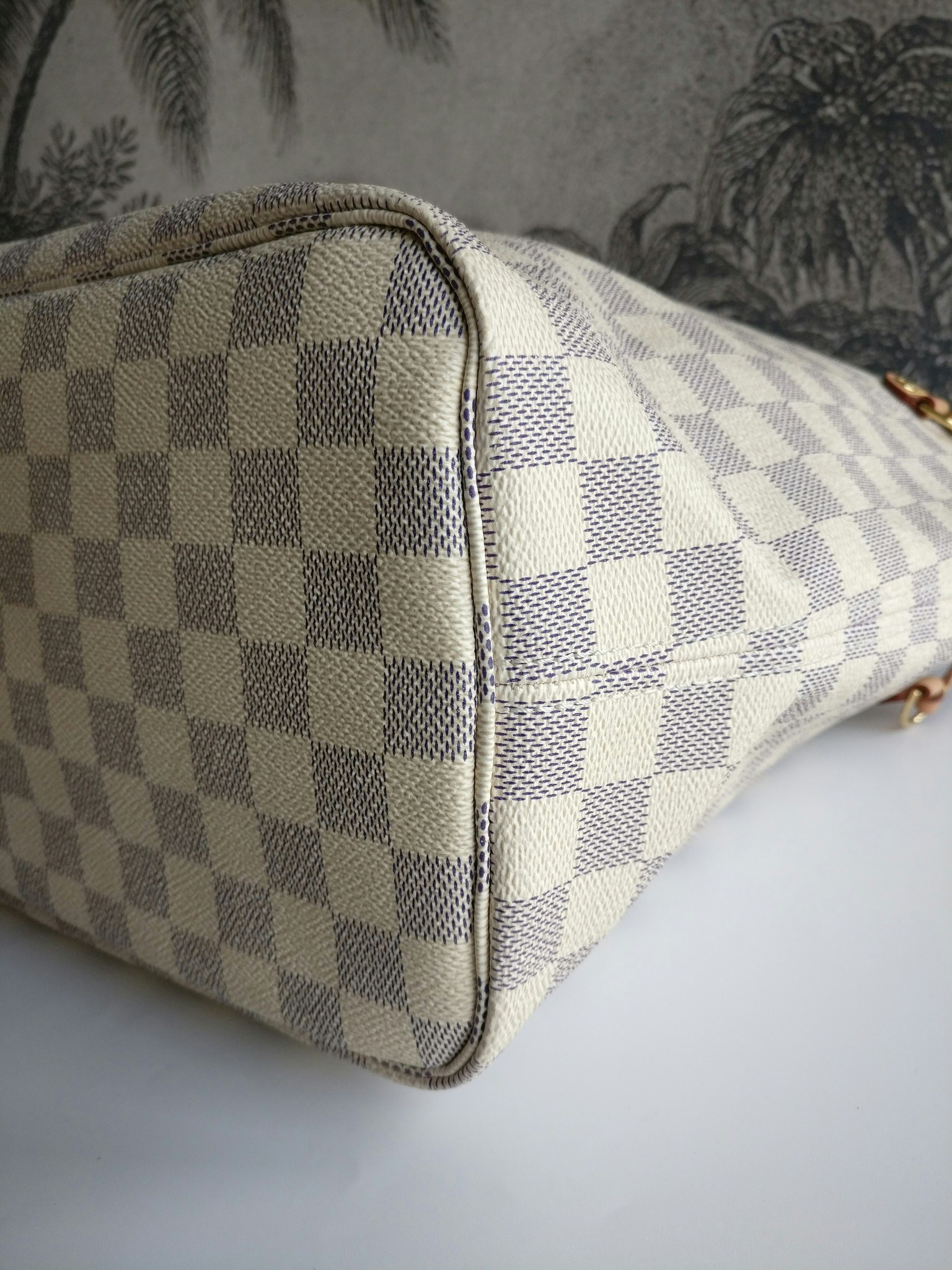 Louis Vuitton Neverfull MM damier azur