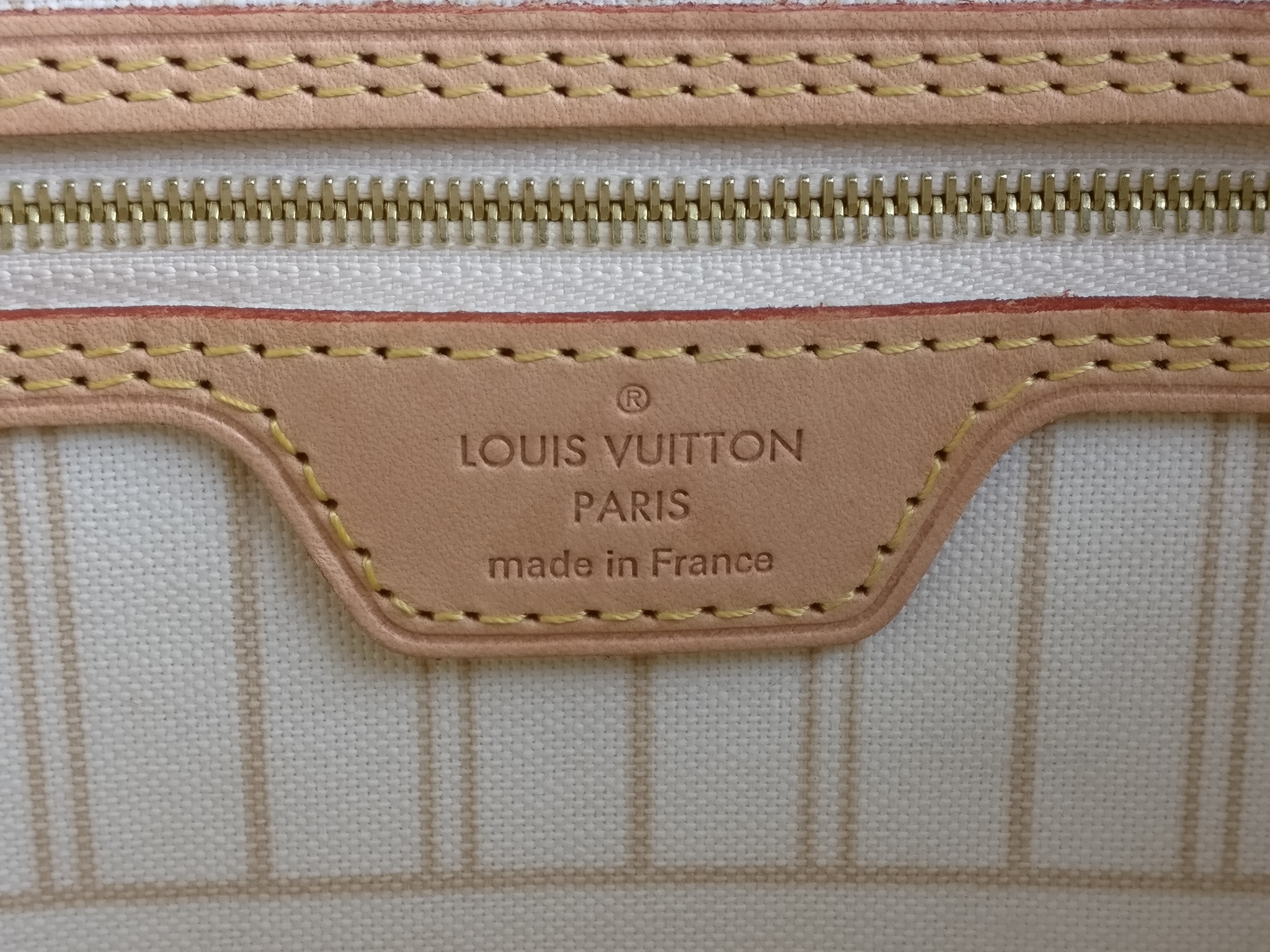 Louis Vuitton Neverfull MM damier azur