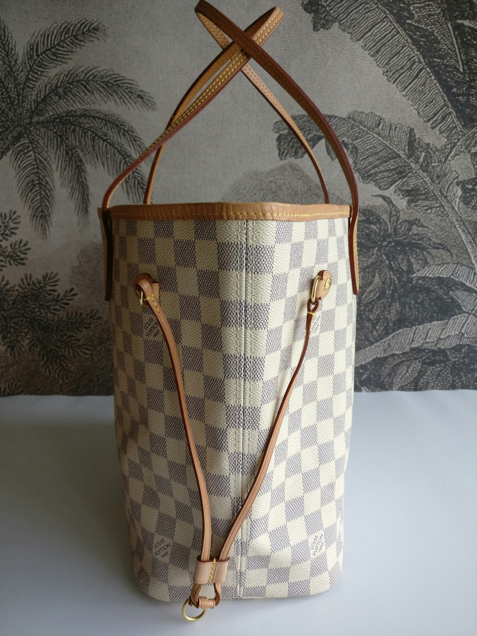 Louis Vuitton Neverfull MM damier azur