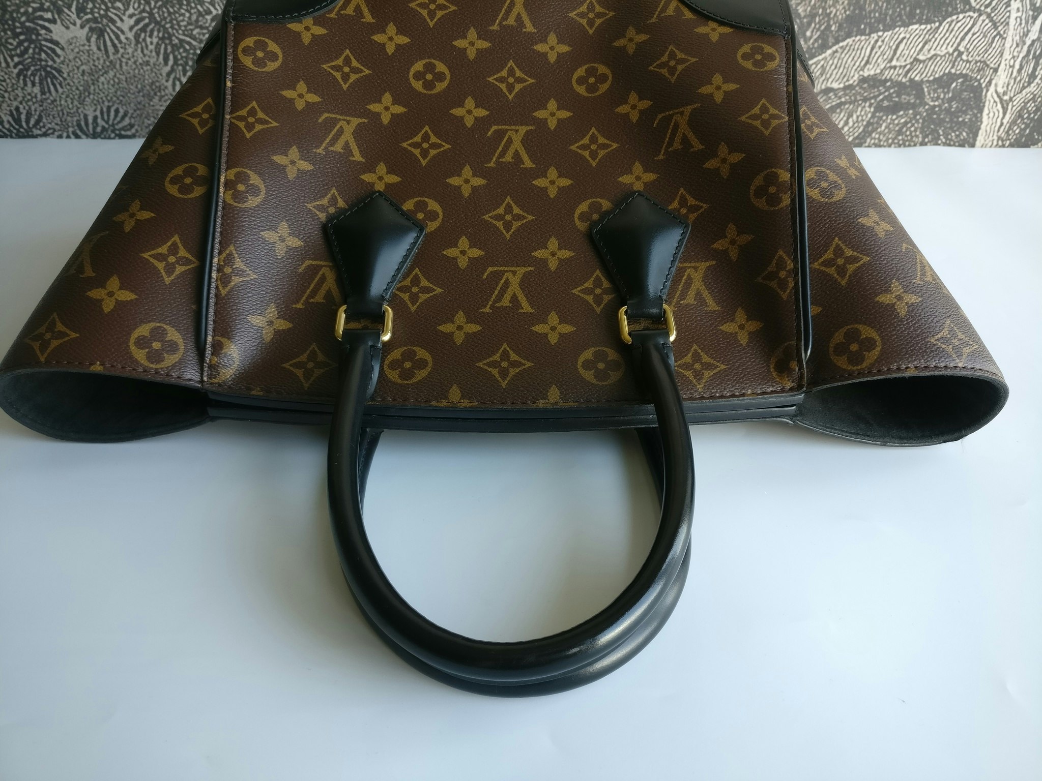 Louis Vuitton Noir Monogram Canvas Phenix PM Satchel or Shoulder Bag - A  World Of Goods For You, LLC