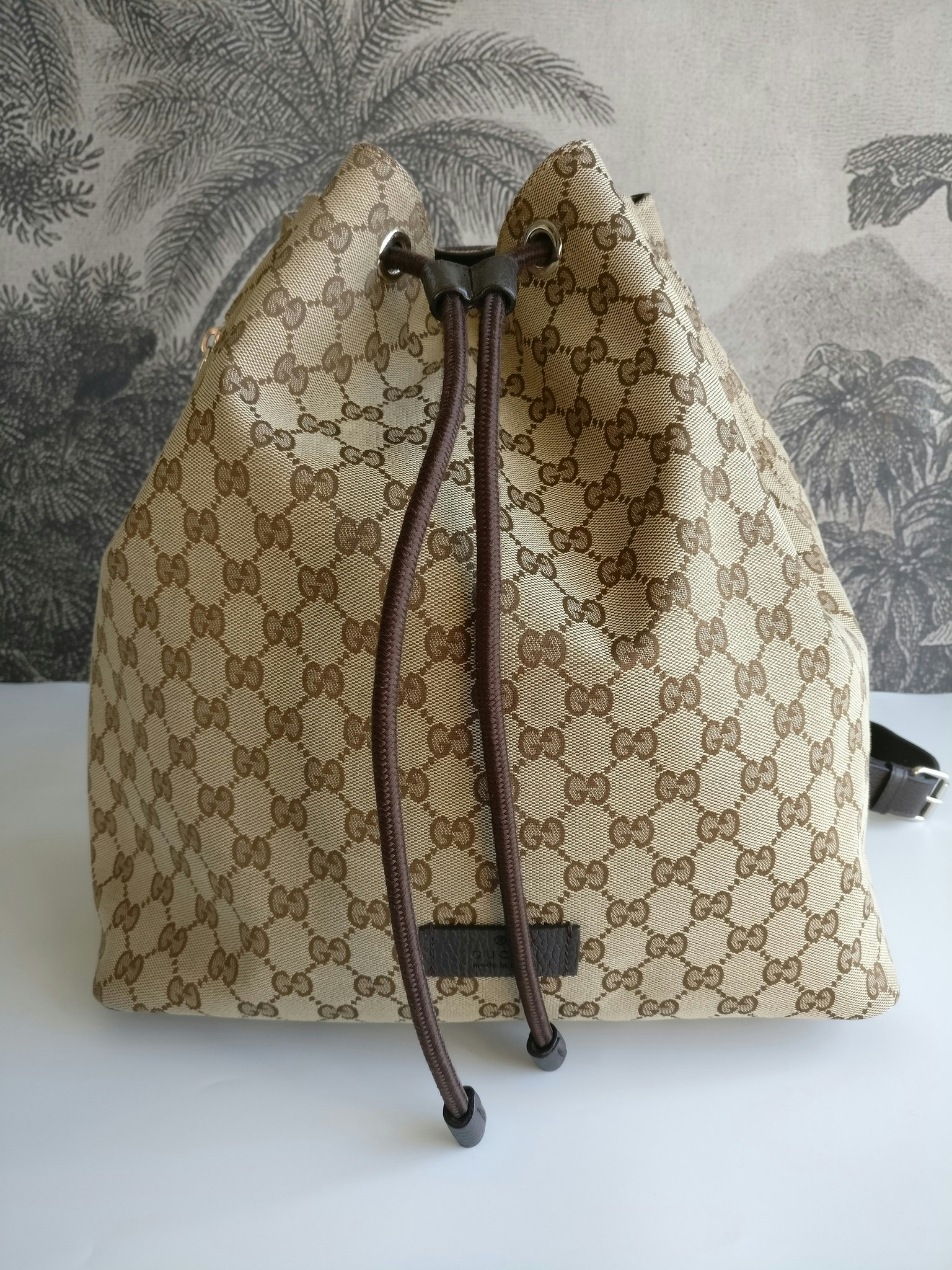 Gucci Drawstring Backpack