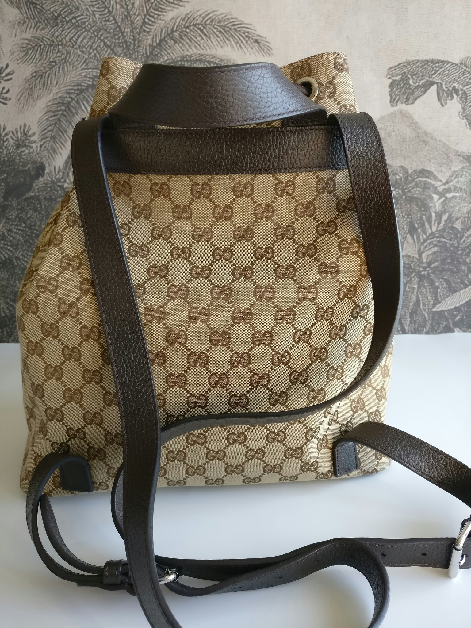 Gucci Drawstring Backpack