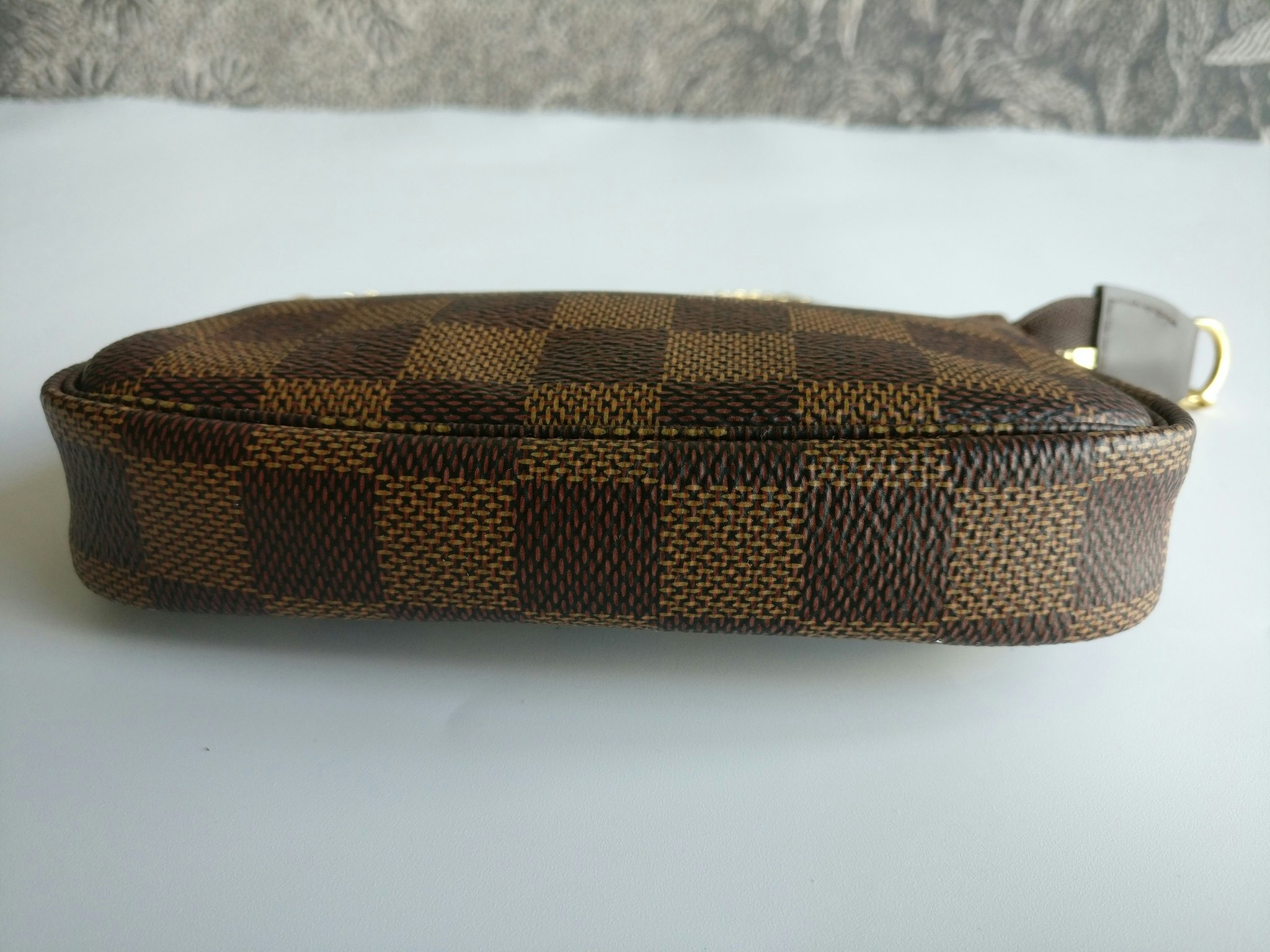 Louis Vuitton Mini Pochette Accessories Damier Ebene