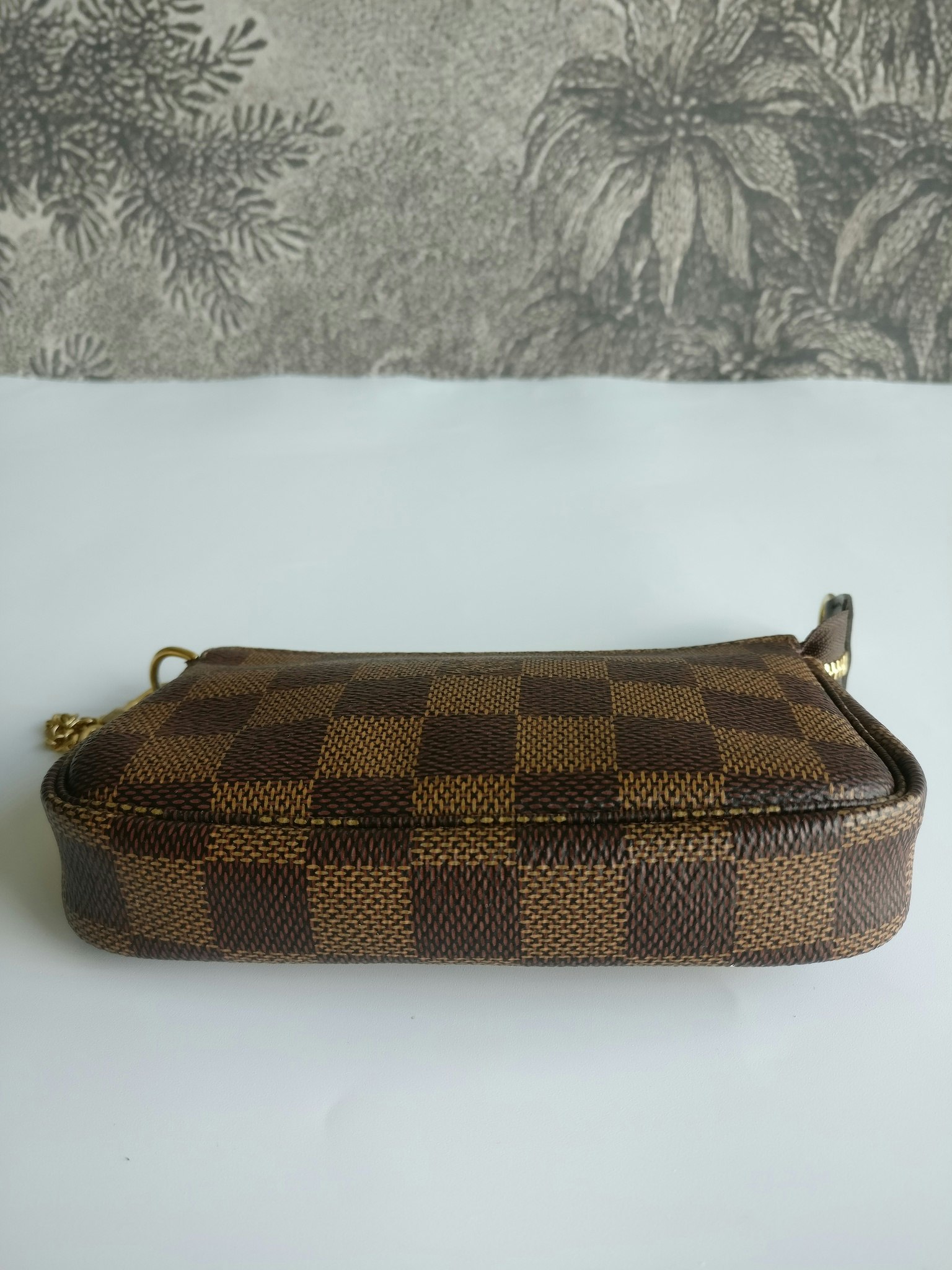 Louis Vuitton Mini Pochette Accessories Damier Ebene