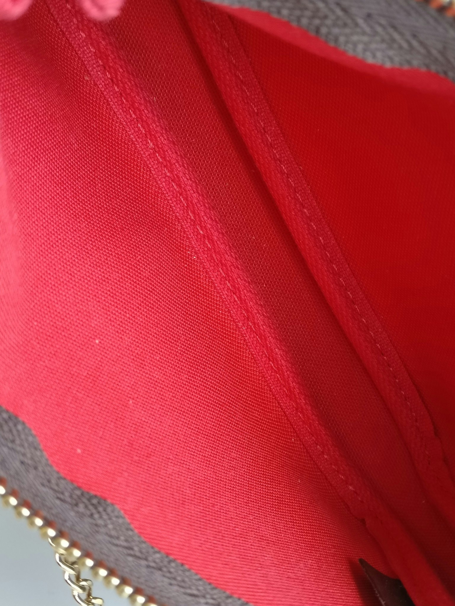 Louis Vuitton Mini Pochette Accessories Damier Ebene