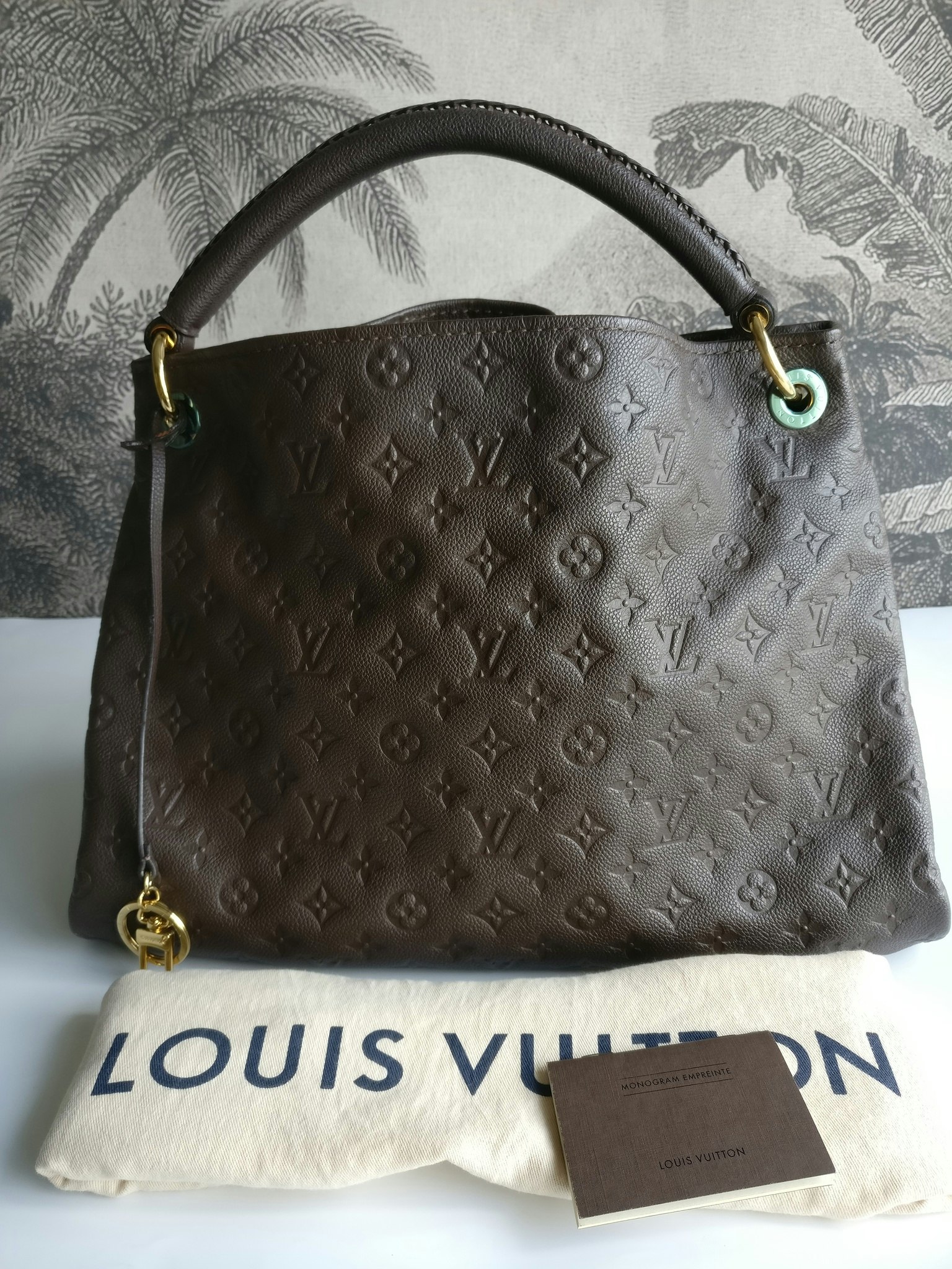 Louis Vuitton Terre Monogram Empreinte Artsy Handbag
