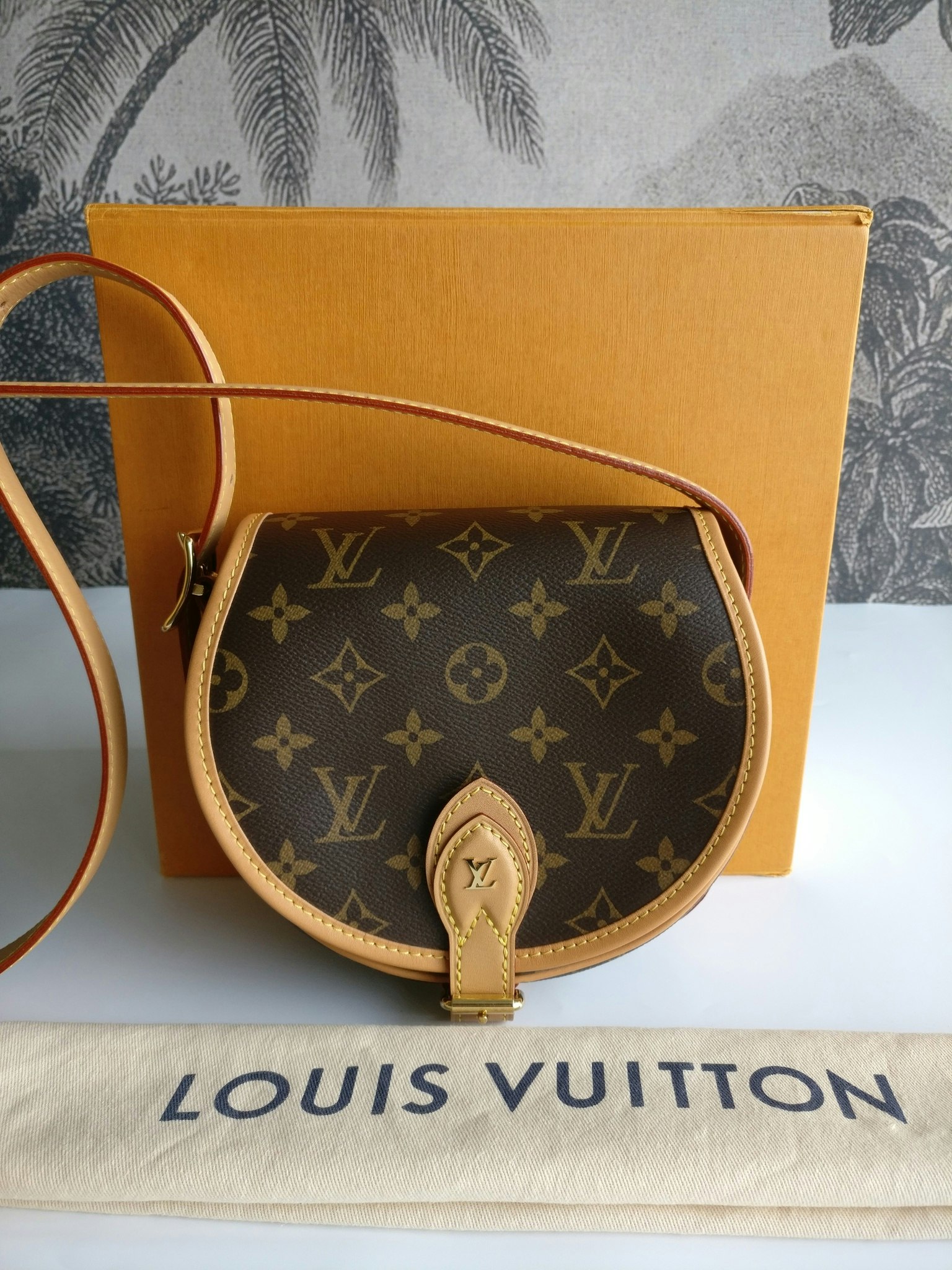 What Goes Around Comes Around Louis Vuitton Monogram Tambourine
