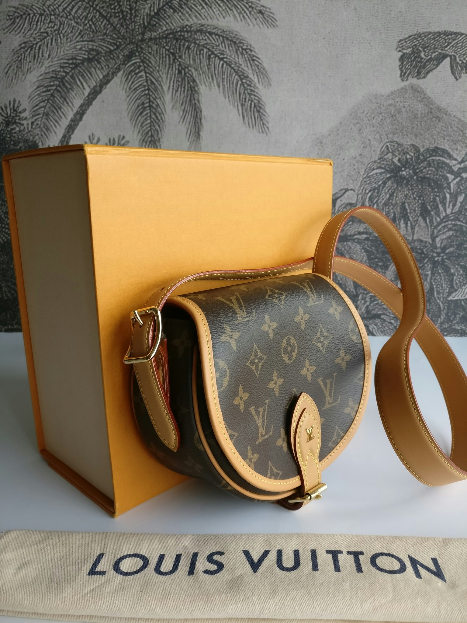 LOUIS VUITTON TAMBOURINE CROSS BODY SHOULDER BAG FL1003 MONOGRAM M5117 –  brand-jfa