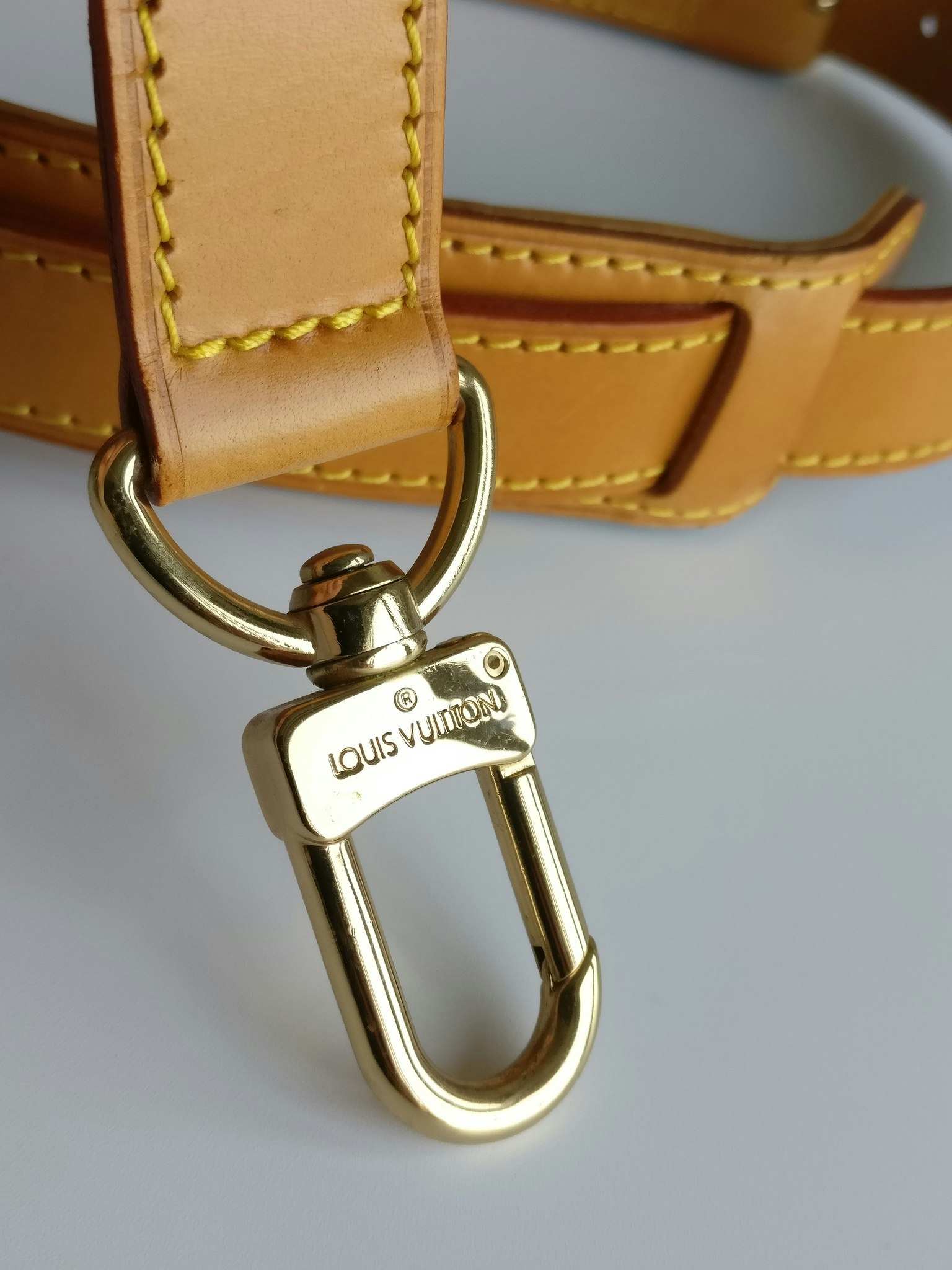 Louis Vuitton Keepall Bandouliere Vachetta Bag Strap