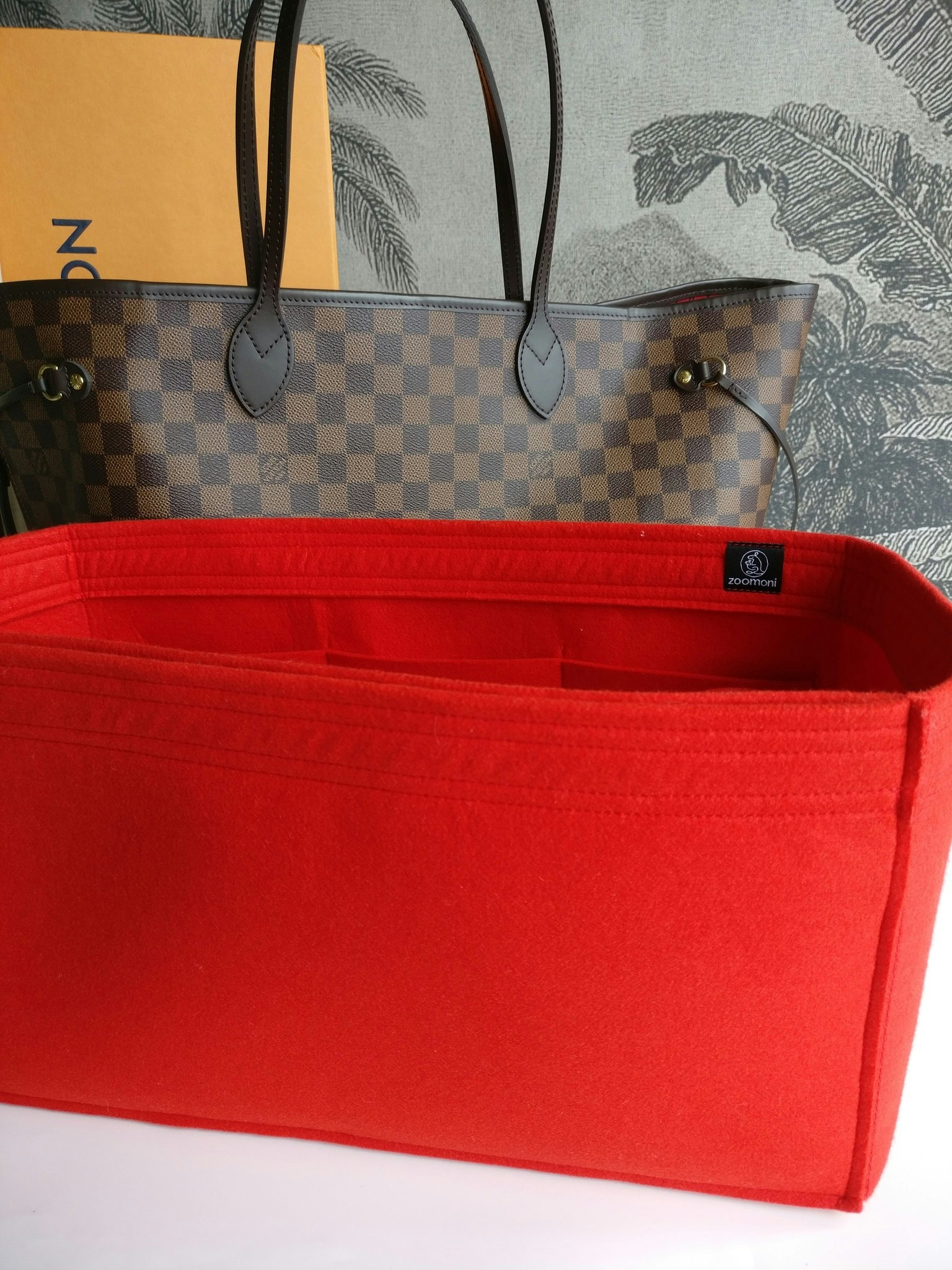 Bag Organizer for Louis Vuitton Neverfull MM (Side Zipper Pocket) [Zoomoni]