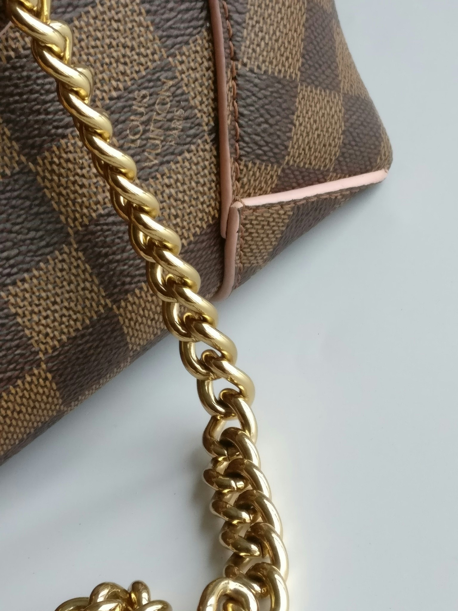 Louis Vuitton Caissa Damier ebene red - small