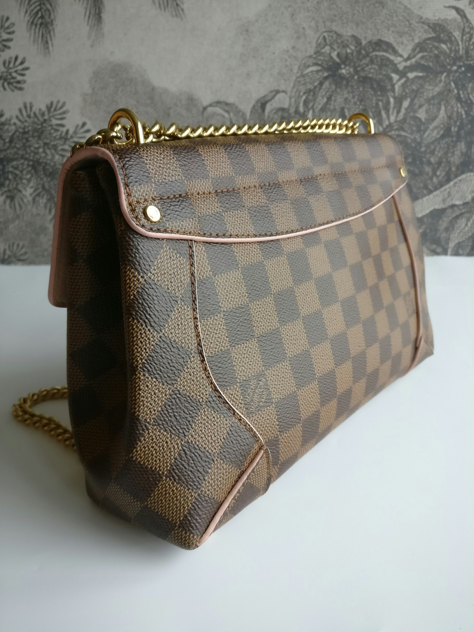 Louis Vuitton Caissa Clutch damier ebene